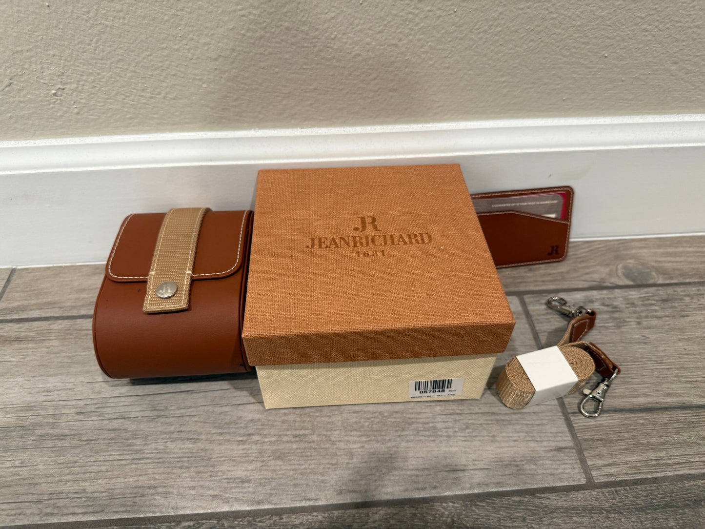 Jean Richard 1681 41mm Automatic 18k Rose Gold Men's Watch 60300-52-151-AA6