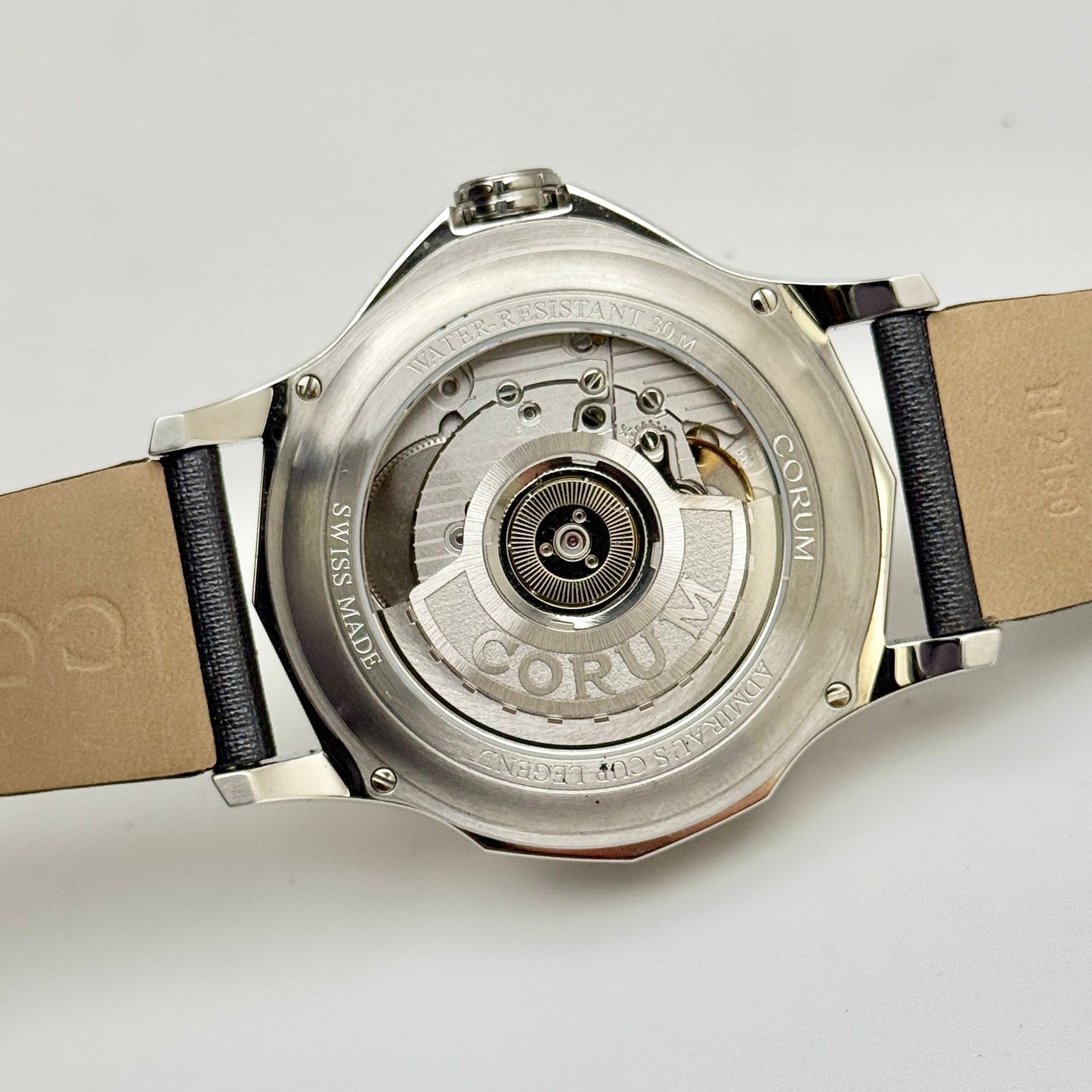 Corum Admirals Cup Legend 38mm MOP Dial Auto Men's Watch 384.101.47/F149 AN01