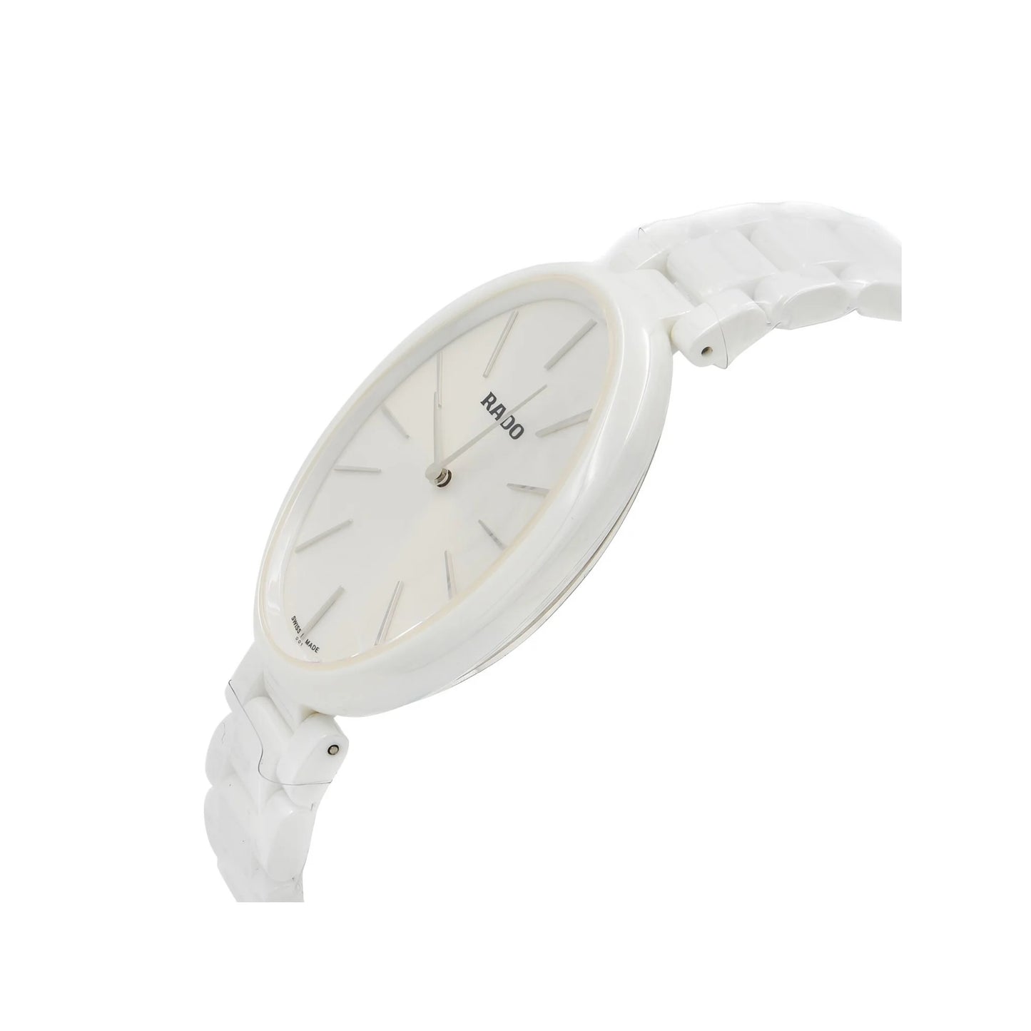 Rado Esenza Touch 33mm Quartz White Diamond Dial Ceramic Ladies Watch R53092012