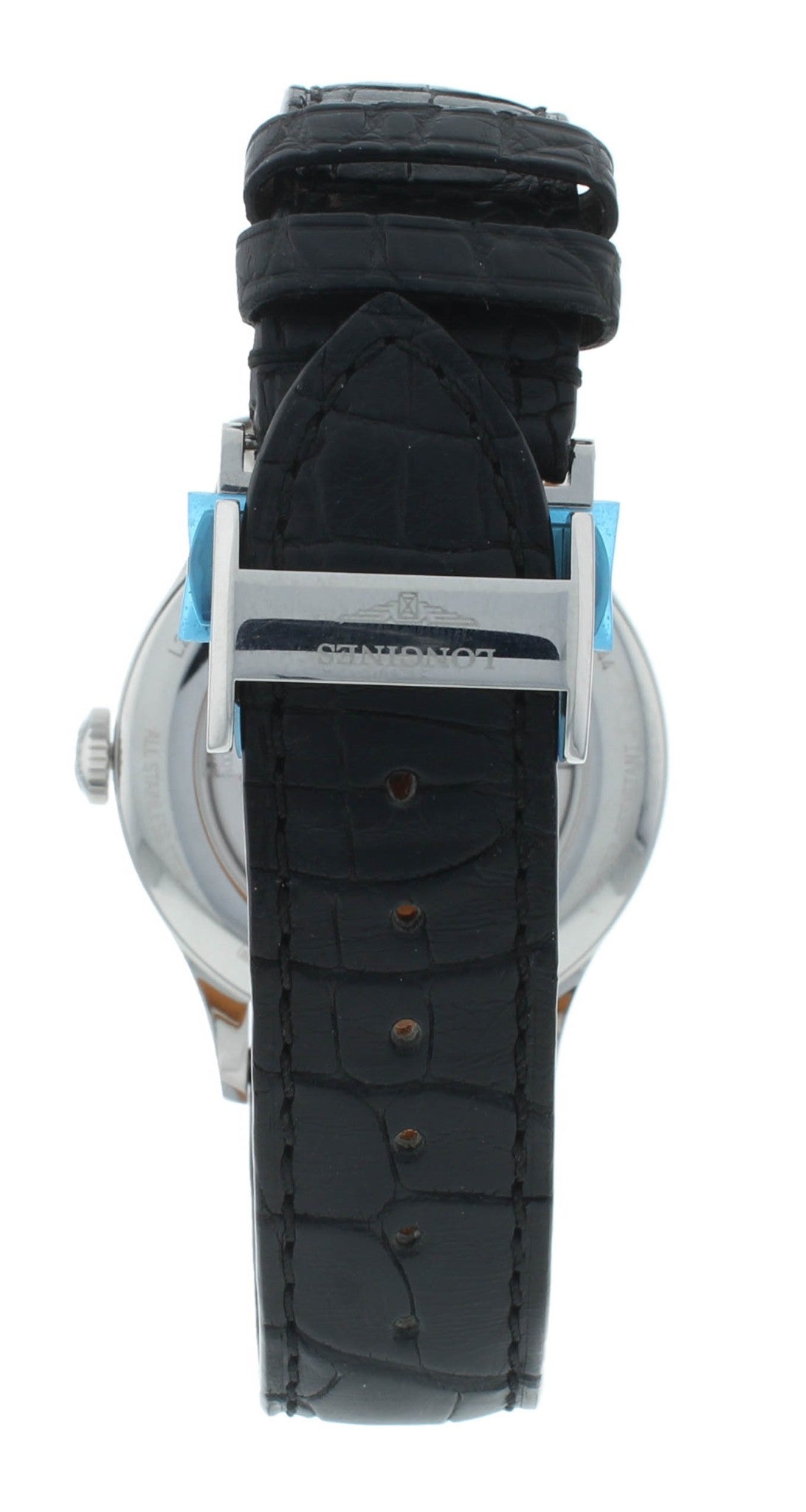 Longines Record 38.5mm Automatic Chronometer Blue Dial Men's Watch L2.820.4.96.2