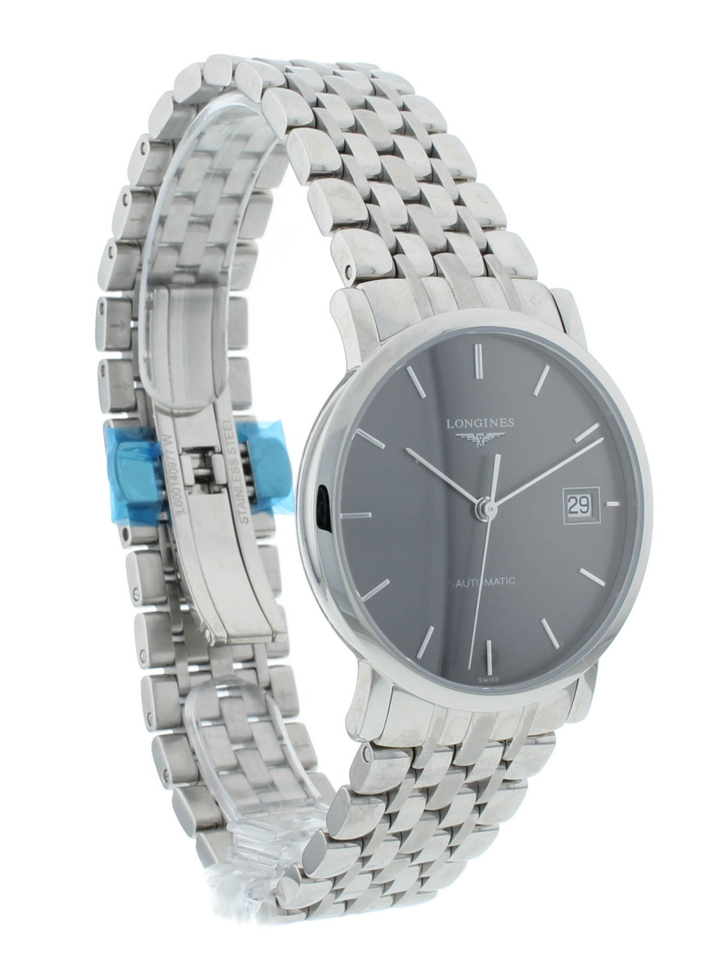 Longines Elegant 34.5mm Automatic Gray Dial Ladies Watch L4.809.4.72.6
