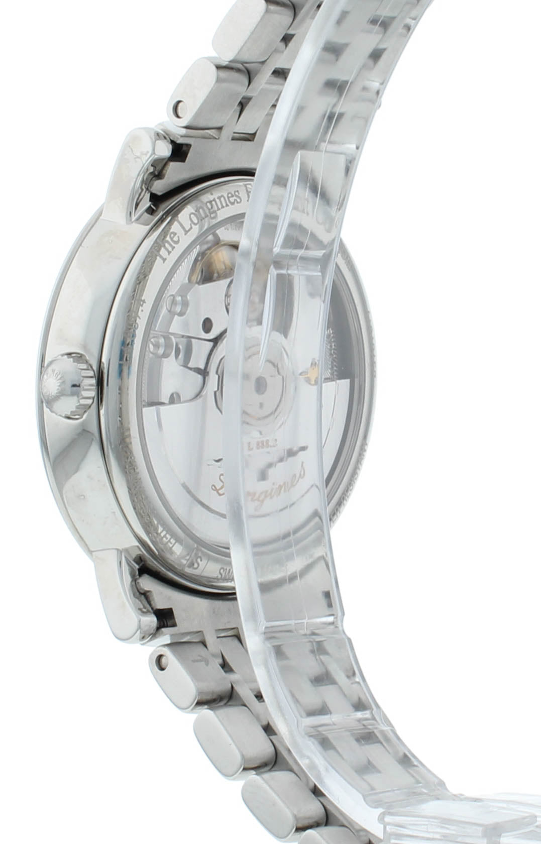 Longines Elegant 34.5mm Automatic Gray Dial Ladies Watch L4.809.4.72.6
