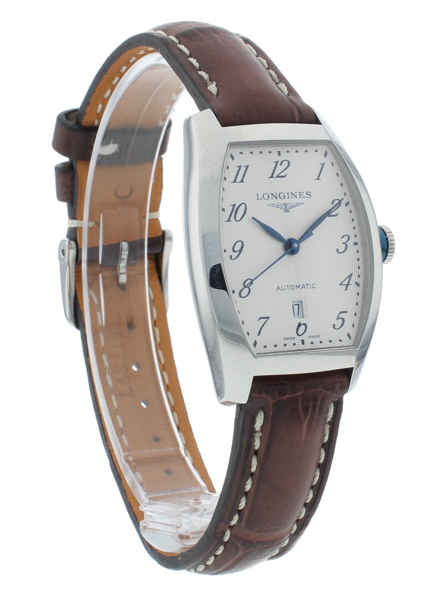 Longines Evidenza 26mm Automatic Beige Dial Ladies Watch L2.142.4.73.2