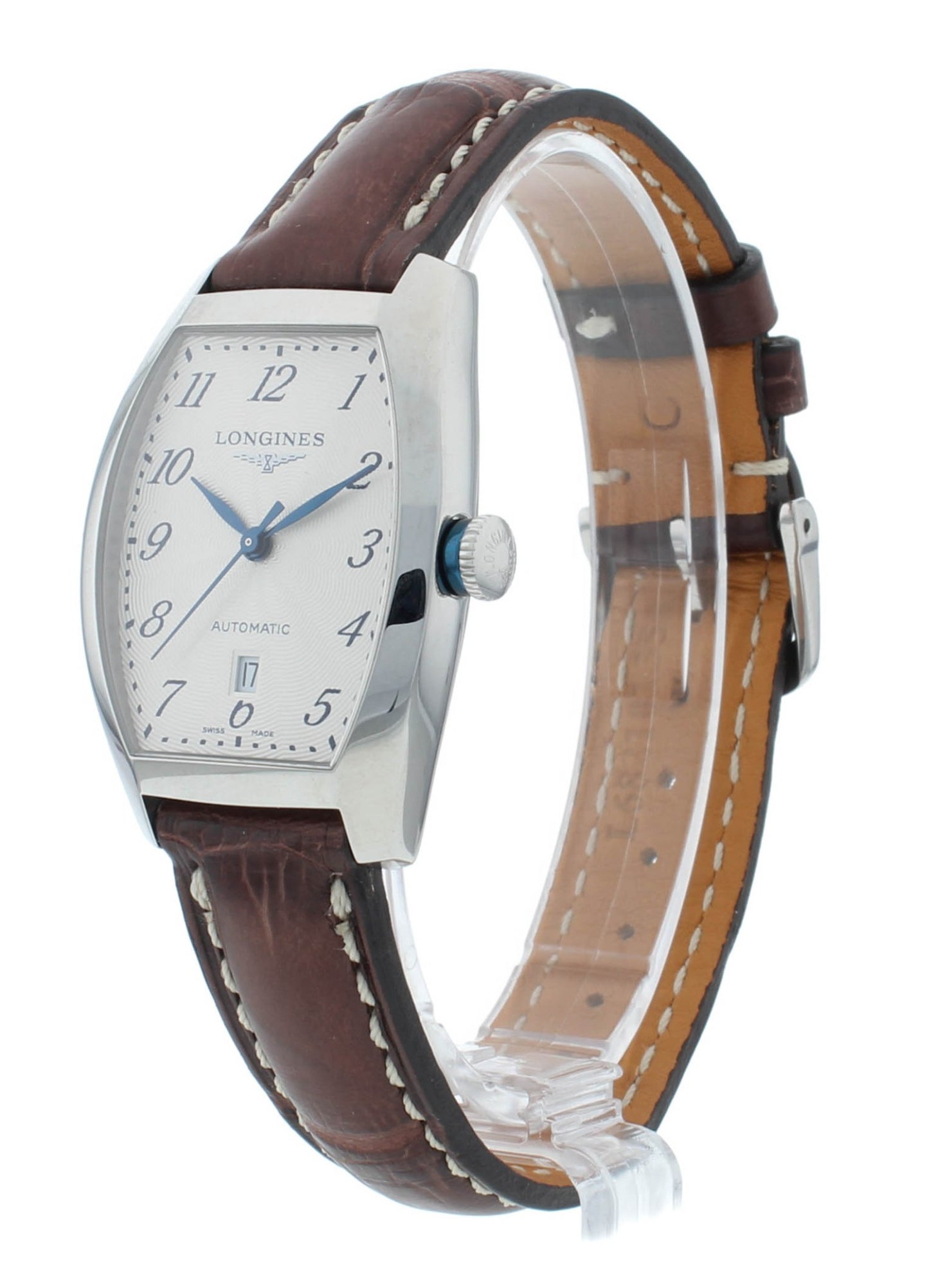 Longines Evidenza 26mm Automatic Beige Dial Ladies Watch L2.142.4.73.2
