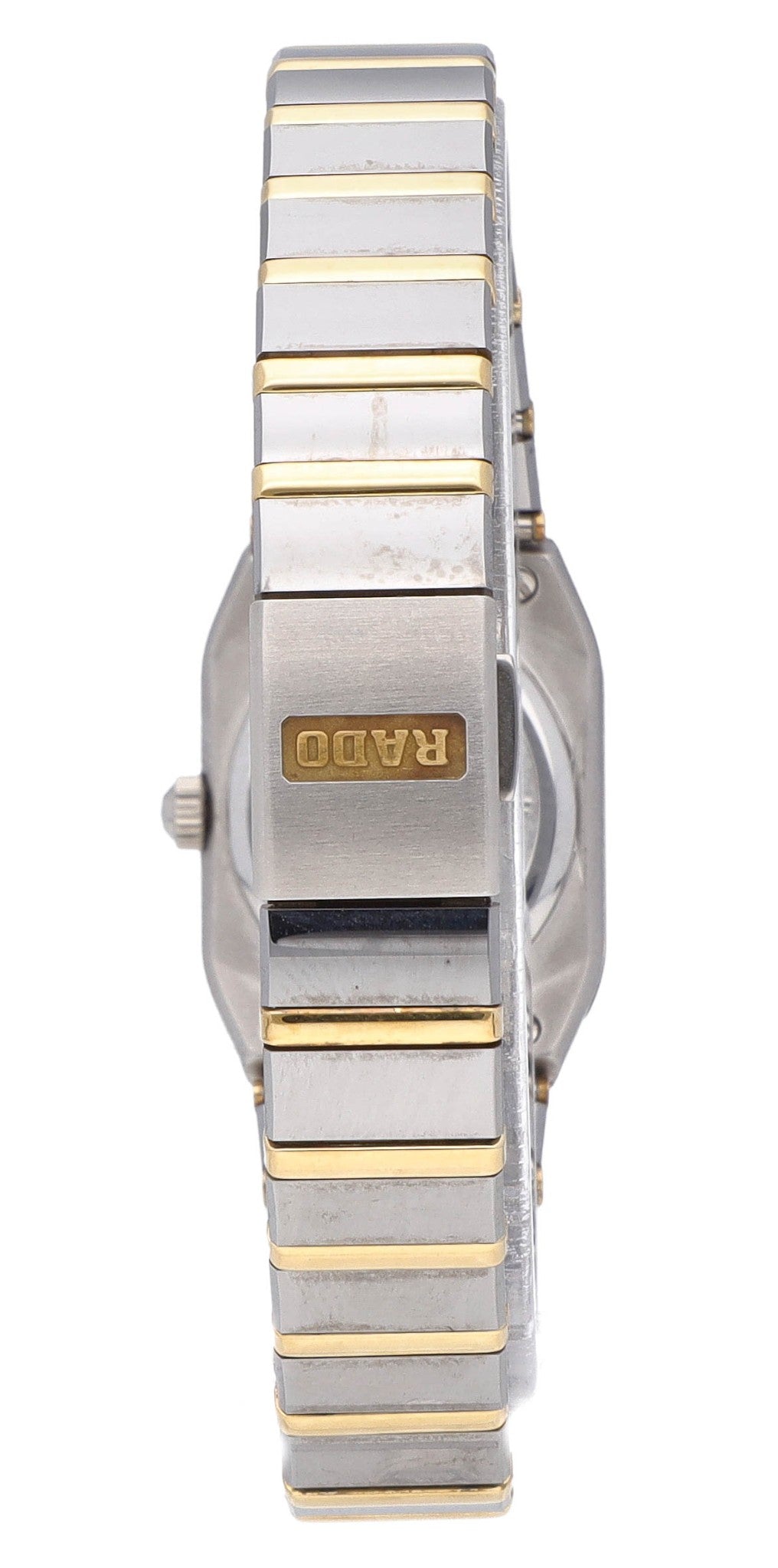 Rado Anatom 19mm Black Diamond Dial Quartz Two-Tone Ladies Watch R10368751