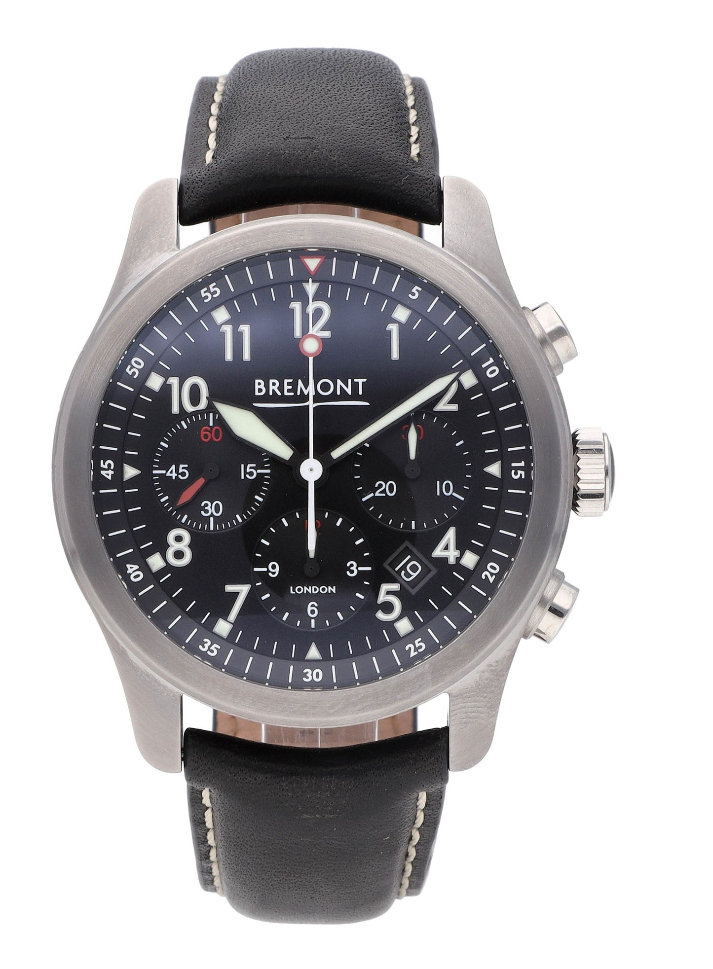 Pre-Owned Bremont ALT1-P2 Chrono Black Dial 43mm Auto Men’s Watch ALT1-P2-BK-R-S