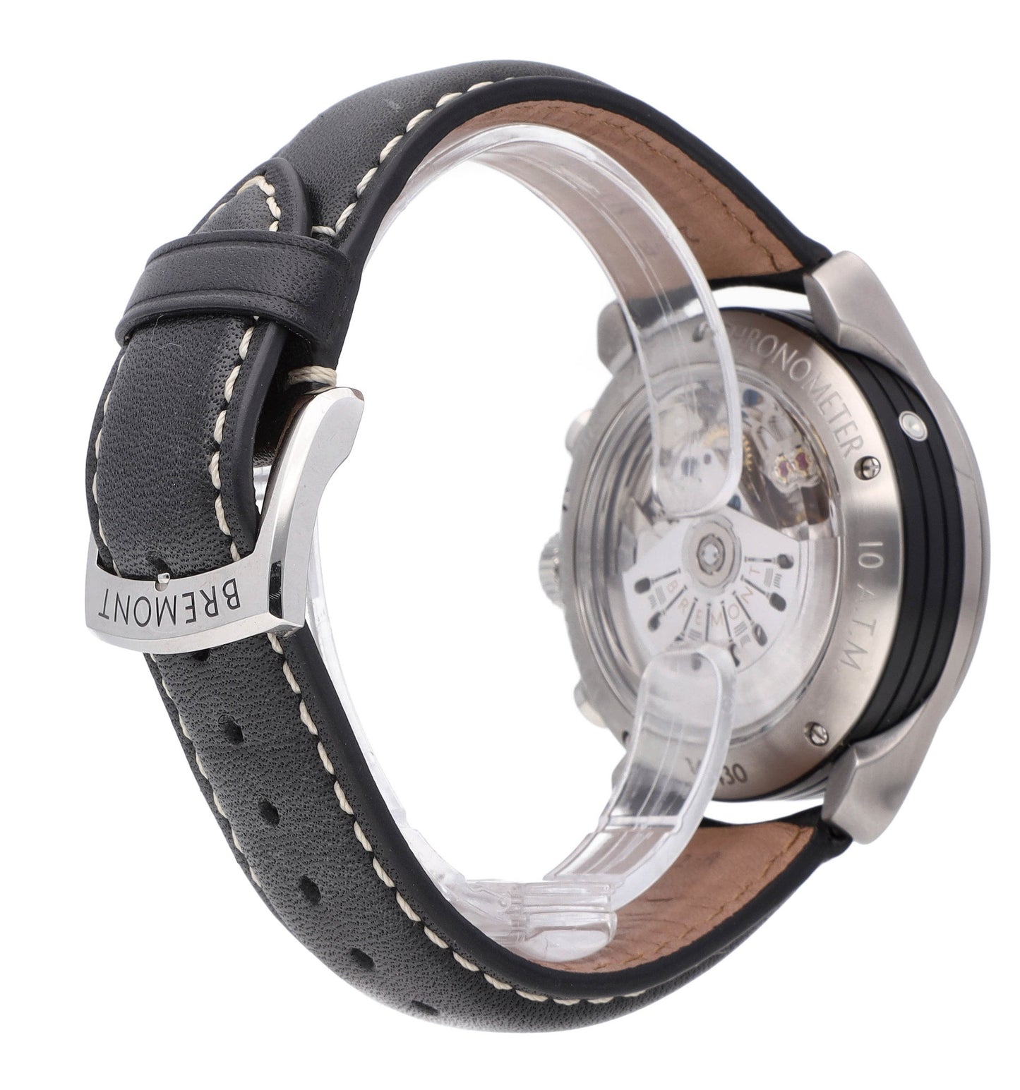 Pre-Owned Bremont ALT1-P2 Chrono Black Dial 43mm Auto Men’s Watch ALT1-P2-BK-R-S