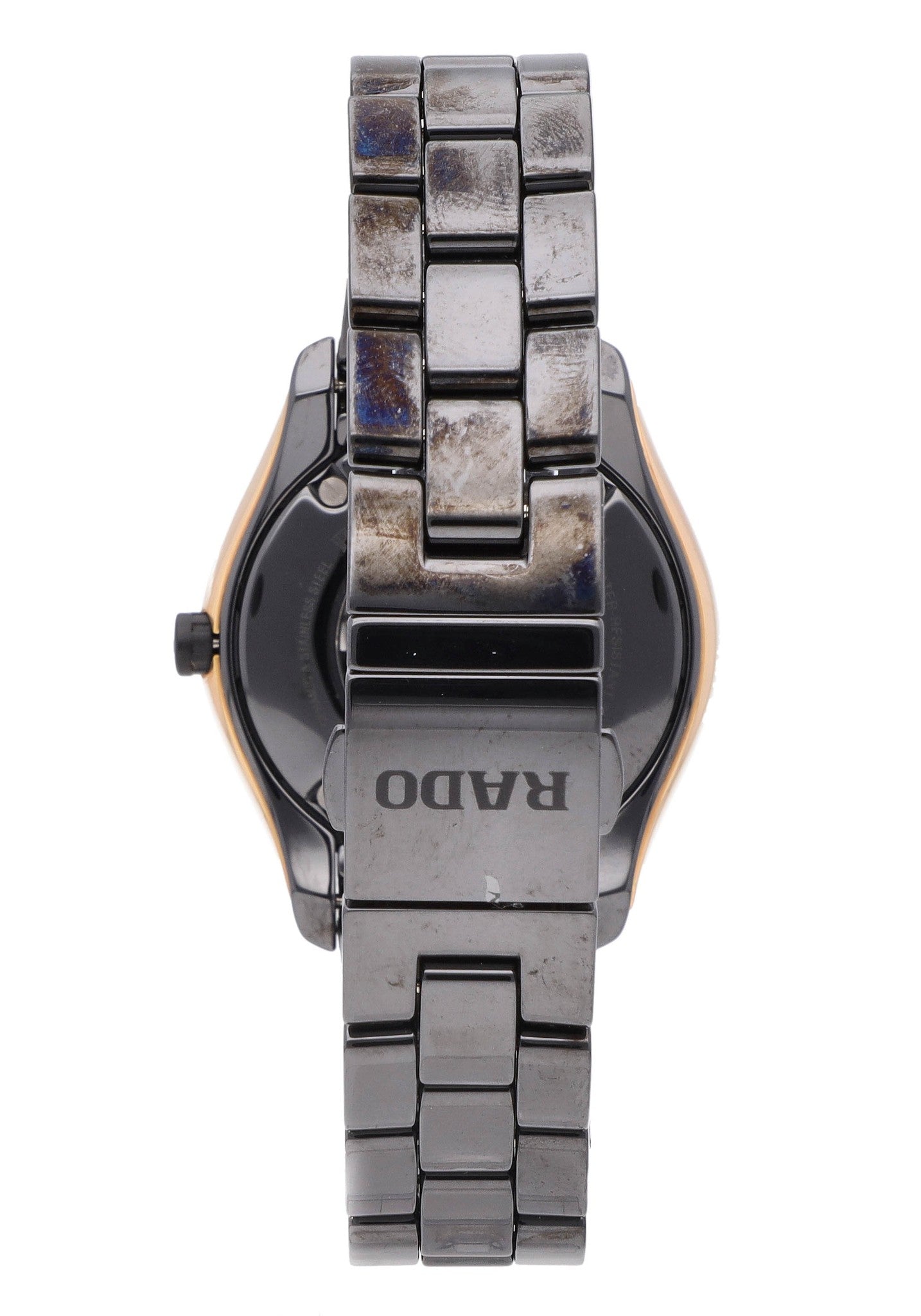 Rado HyperChrome 34mm Automatic Black Dial Ceramic Ladies Watch R32255152