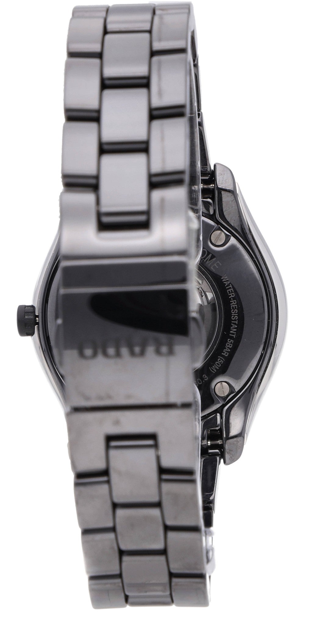 Rado HyperChrome 36mm Automatic Black Dial Ceramic Ladies Watch R32260152