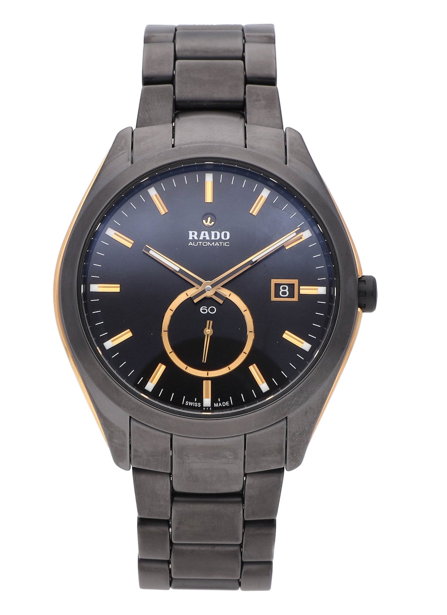 Rado Hyperchrome XL 42mm Automatic Ceramic Black Dial Ladies Watch R32023152