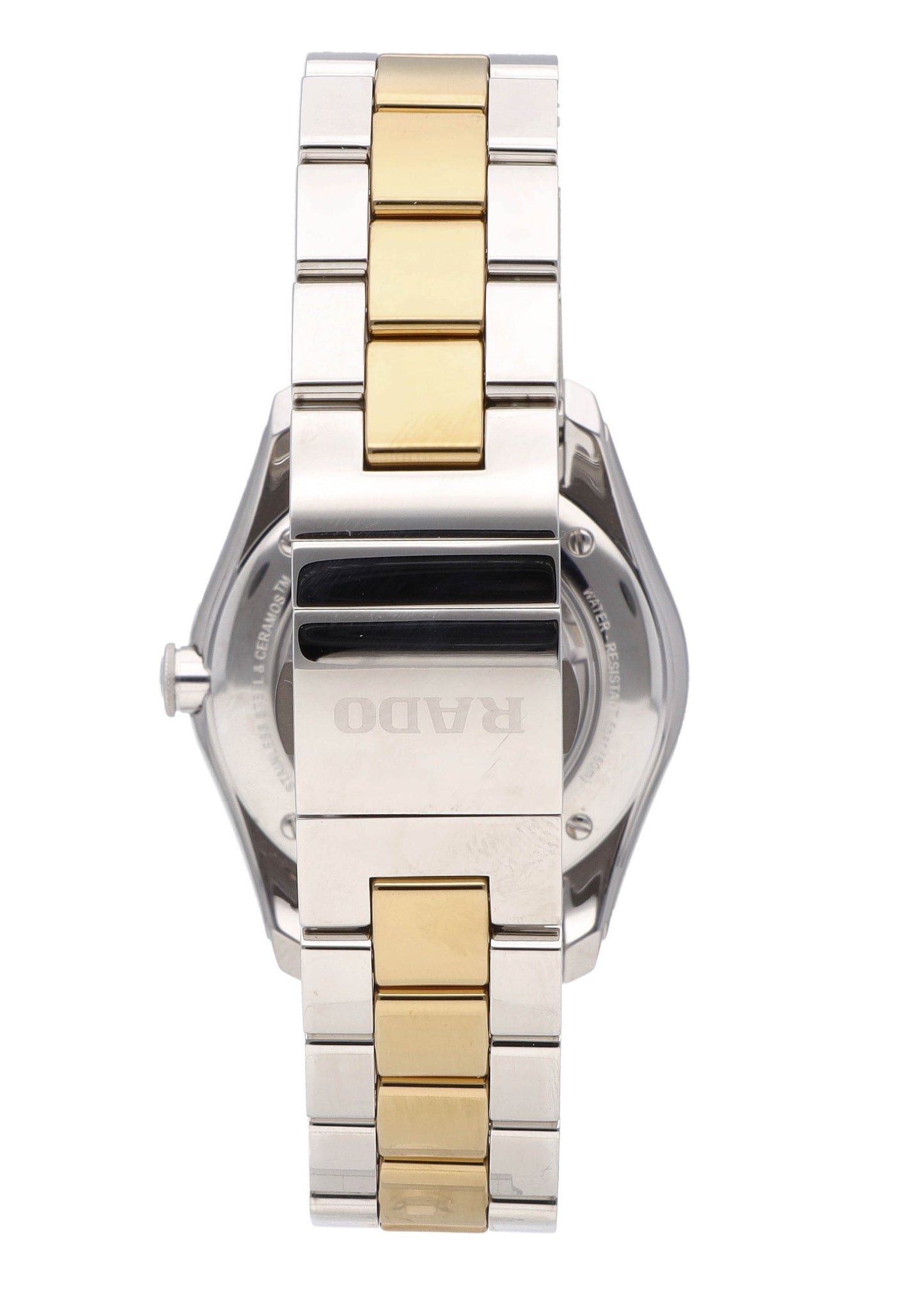 Rado Hyperchrome 38.7mm Auto Two-Tone White Diamond Dial Men's Watch R32979902
