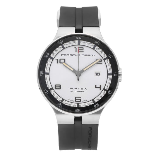 Porsche Design Flat Six 44mm Automatic White Dial Men’s Watch P.635042641254