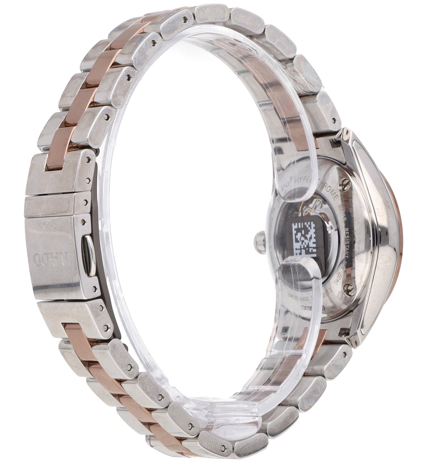 Rado Hyperchrome 30.6mm Automatic Two-tone Silver Dial Ladies Watch R32087102