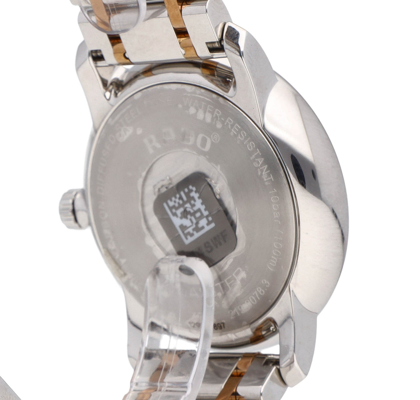 Rado DiaMaster 46mm Quartz Silver Dial Two-Tone Men's Watch R14078103