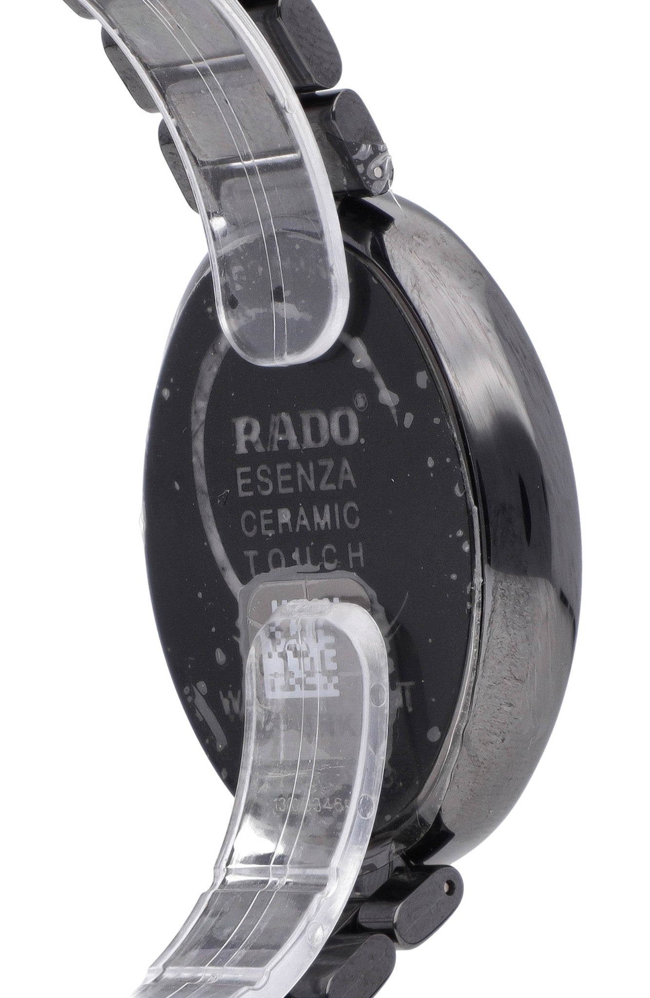 Rado Esenza Touch 34mm Quartz Black Diamond Dial Ceramic Ladies Watch R53093712