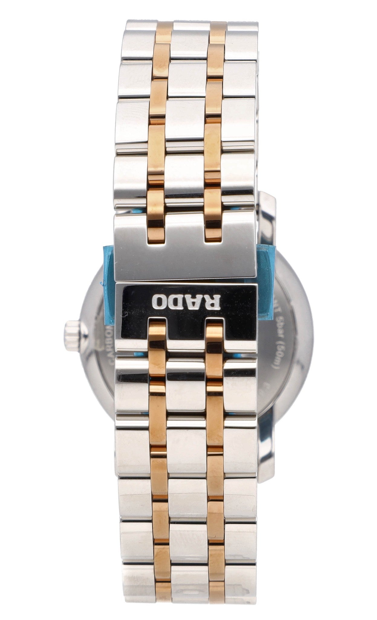Rado DiaMaster Quartz 33mm Two-Tone Silver Dial Ladies Watch R14089103