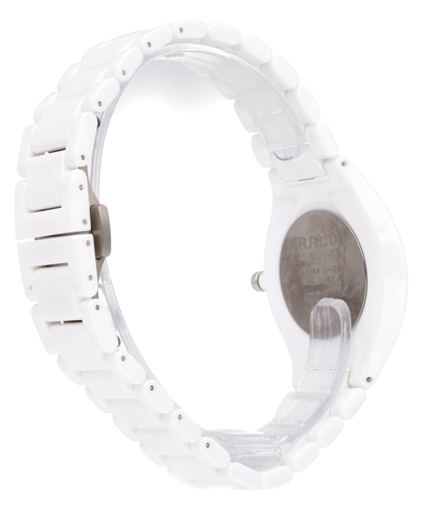 Rado True Thinline 39mm White MOP Diamond Dial Ceramic Men's Watch R27957902