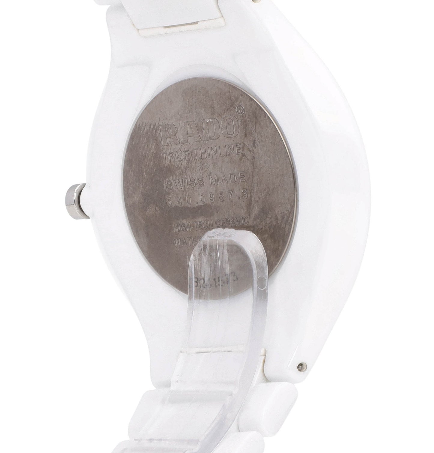 Rado True Thinline 39mm White MOP Diamond Dial Ceramic Men's Watch R27957902