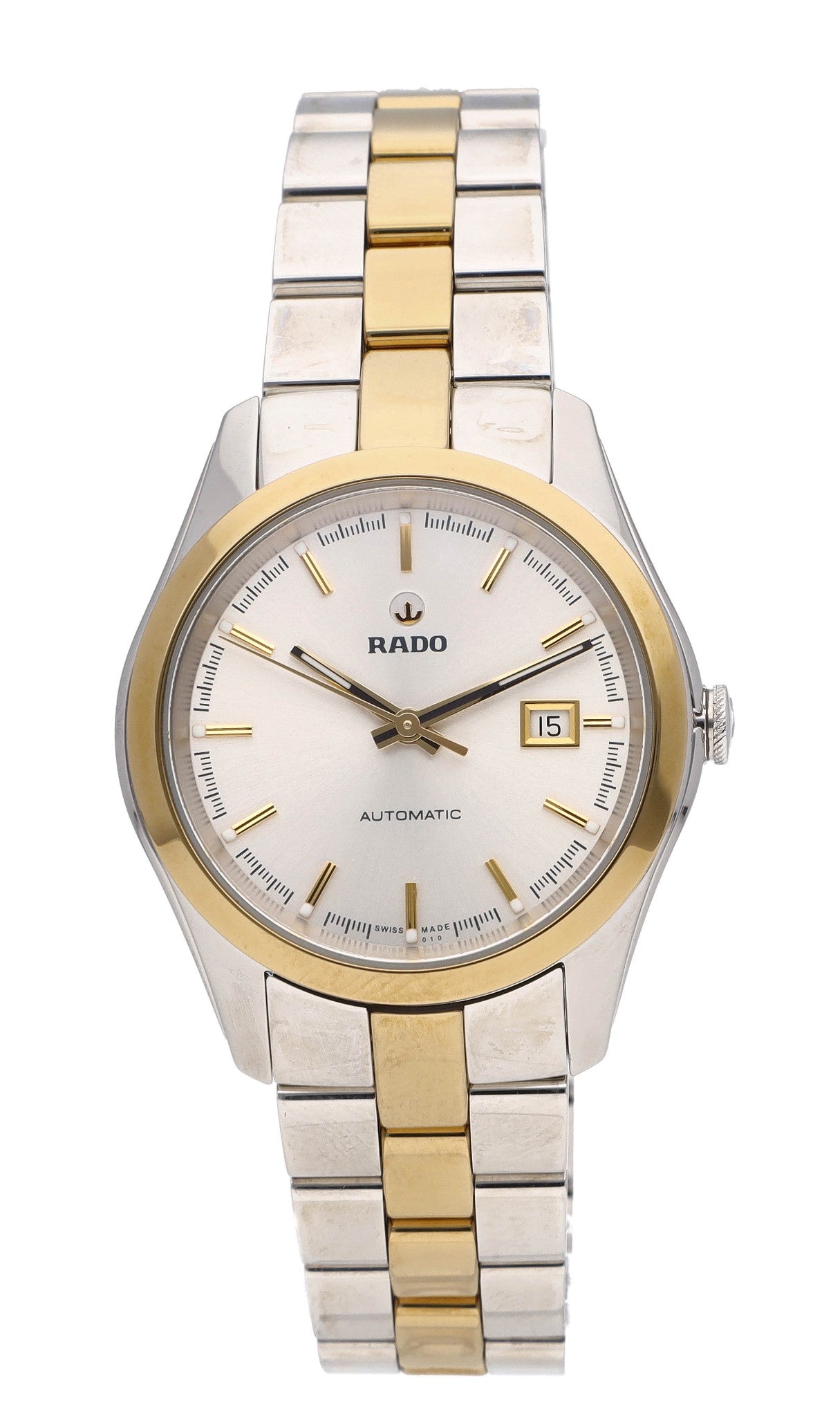 Rado Hyperchrome 30.6mm Automatic Two-tone Silver Dial Ladies Watch R32088102