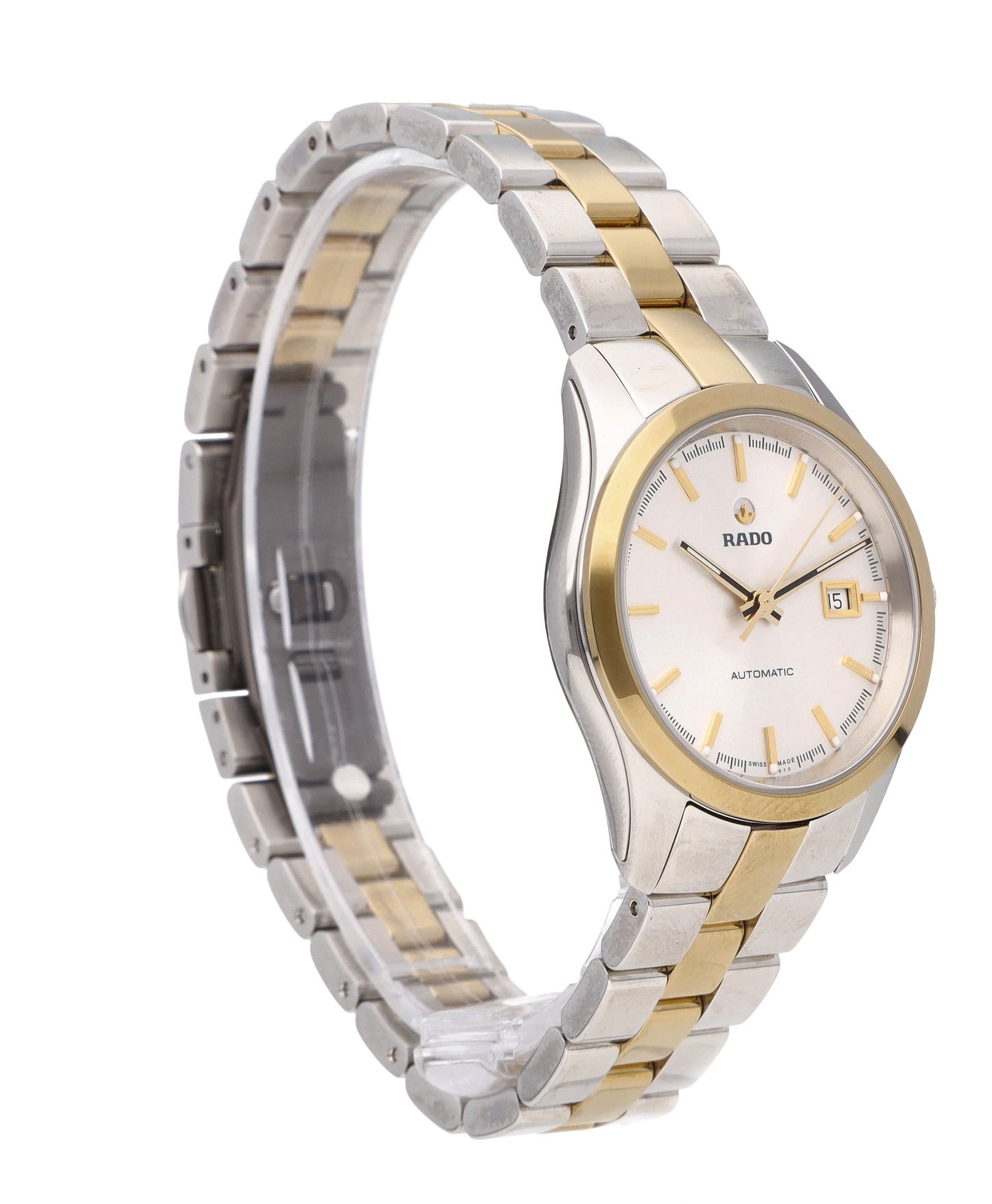 Rado Hyperchrome 30.6mm Automatic Two-tone Silver Dial Ladies Watch R32088102