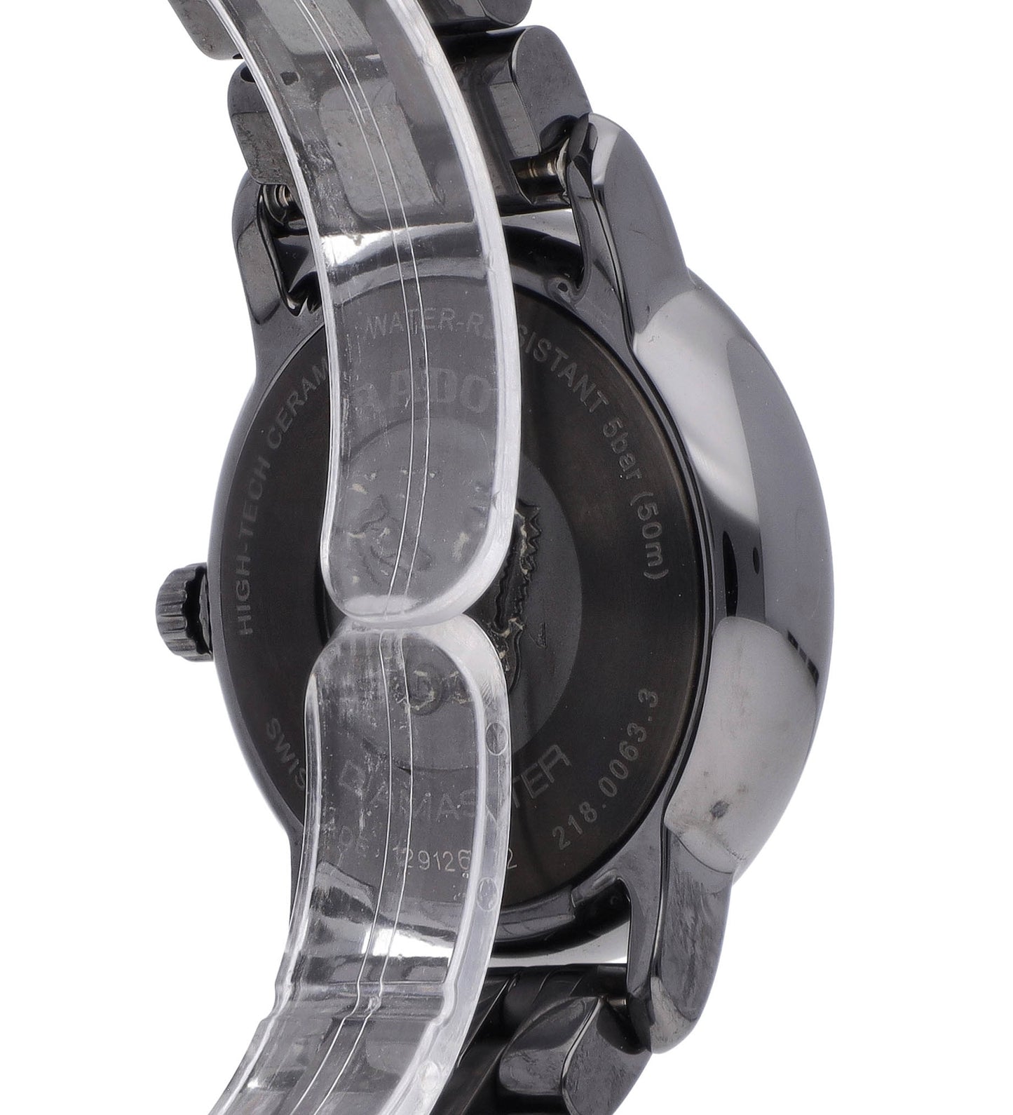 Rado DiaMaster Black Dial 33mm Quartz Ceramic Ladies Watch R14064177