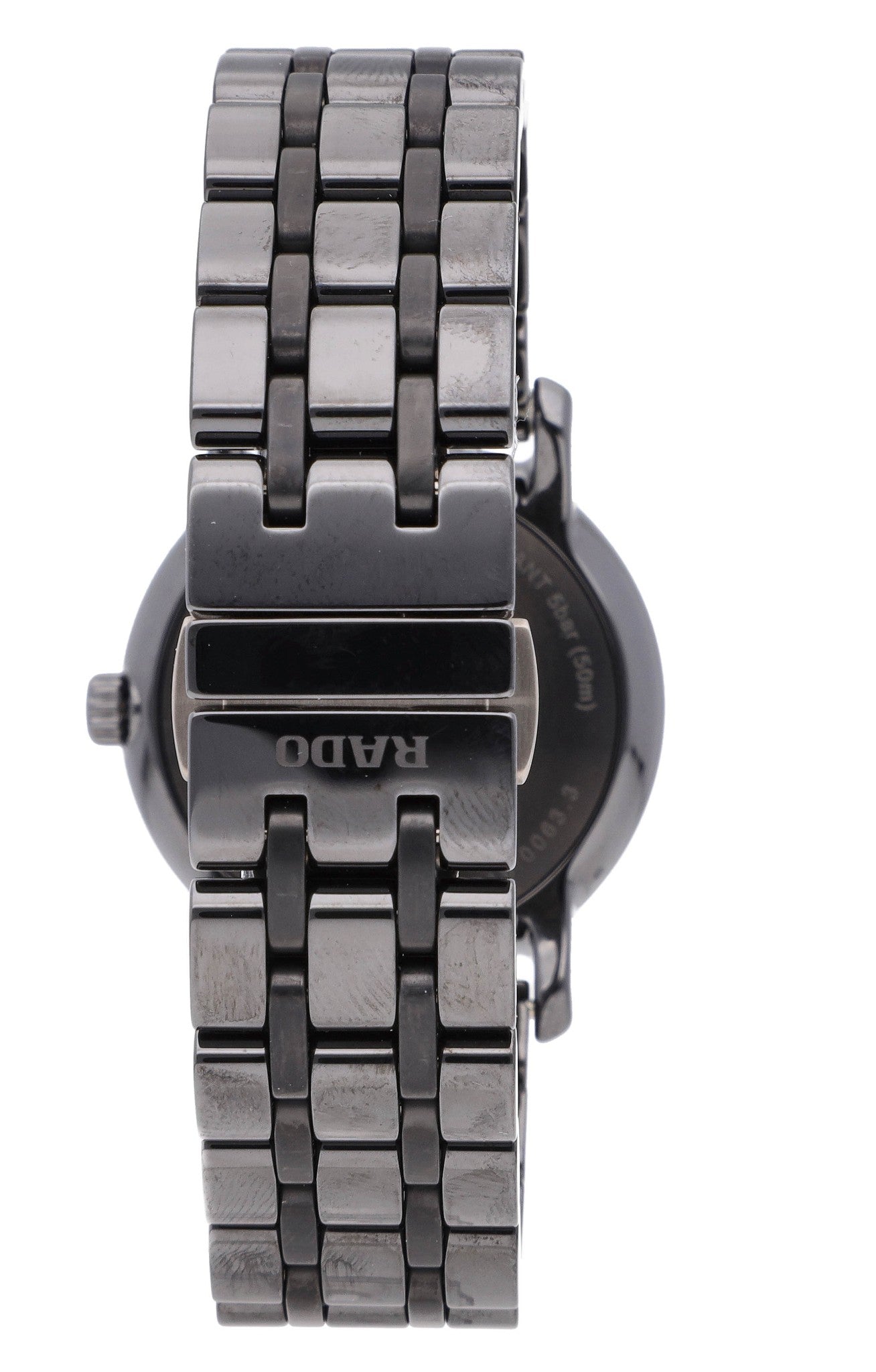 Rado DiaMaster Black Dial 33mm Quartz Ceramic Ladies Watch R14064177