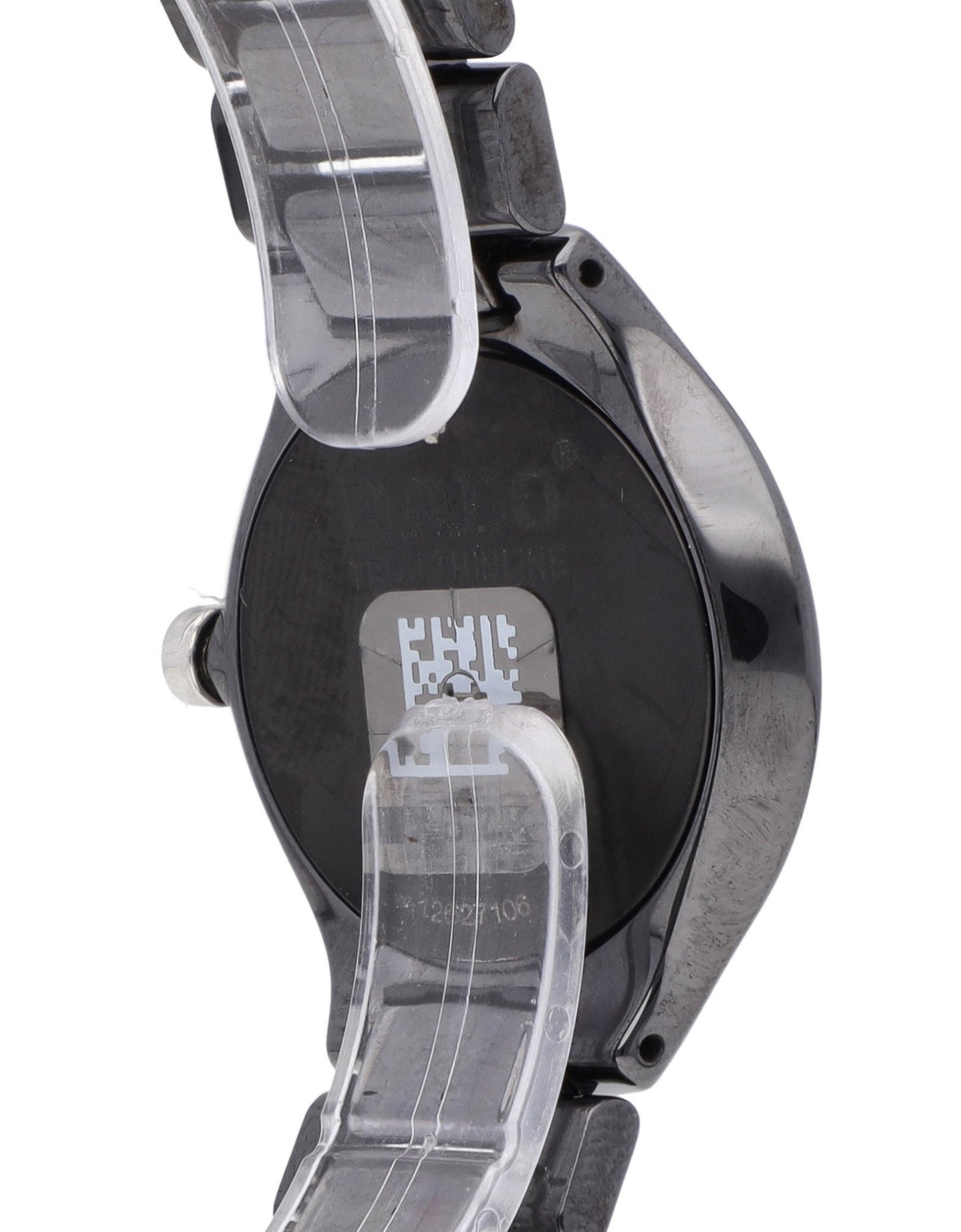 Rado True Thinline 31.5mm Quartz Black Dial Ceramic Ladies Watch R27742162