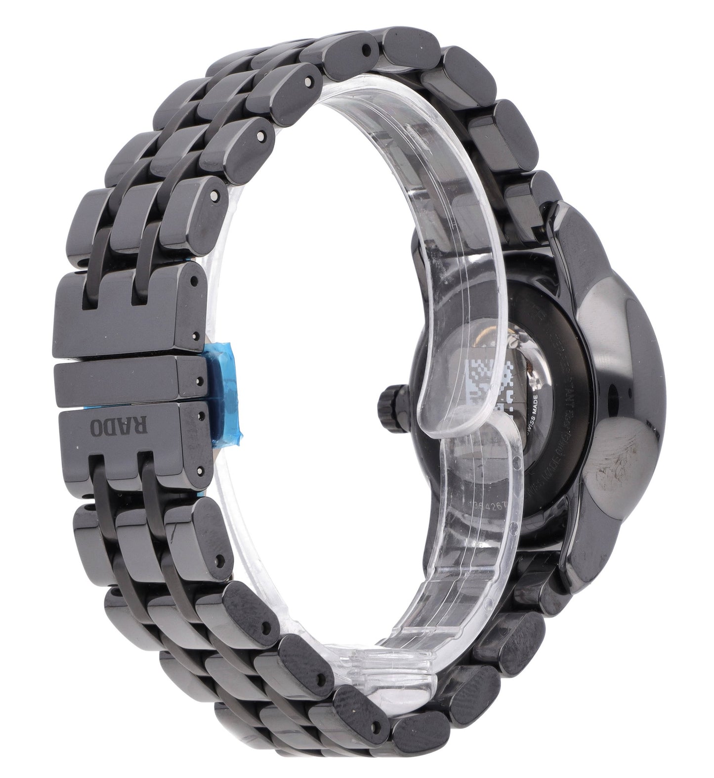 Rado DiaMaster Automatic 33mm Ceramic Black Dial Ladies Watch R14043182