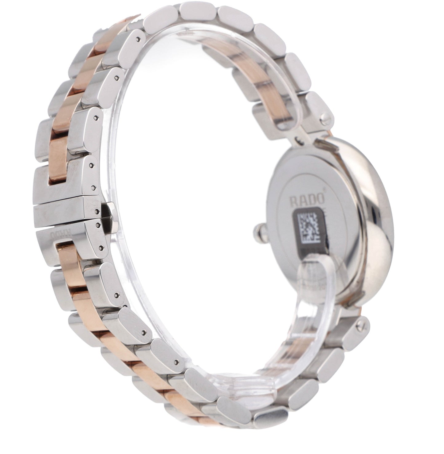 Rado Jubile 36mm Two-Tone White Diamond Dial Quartz Ladies Watch R22852713