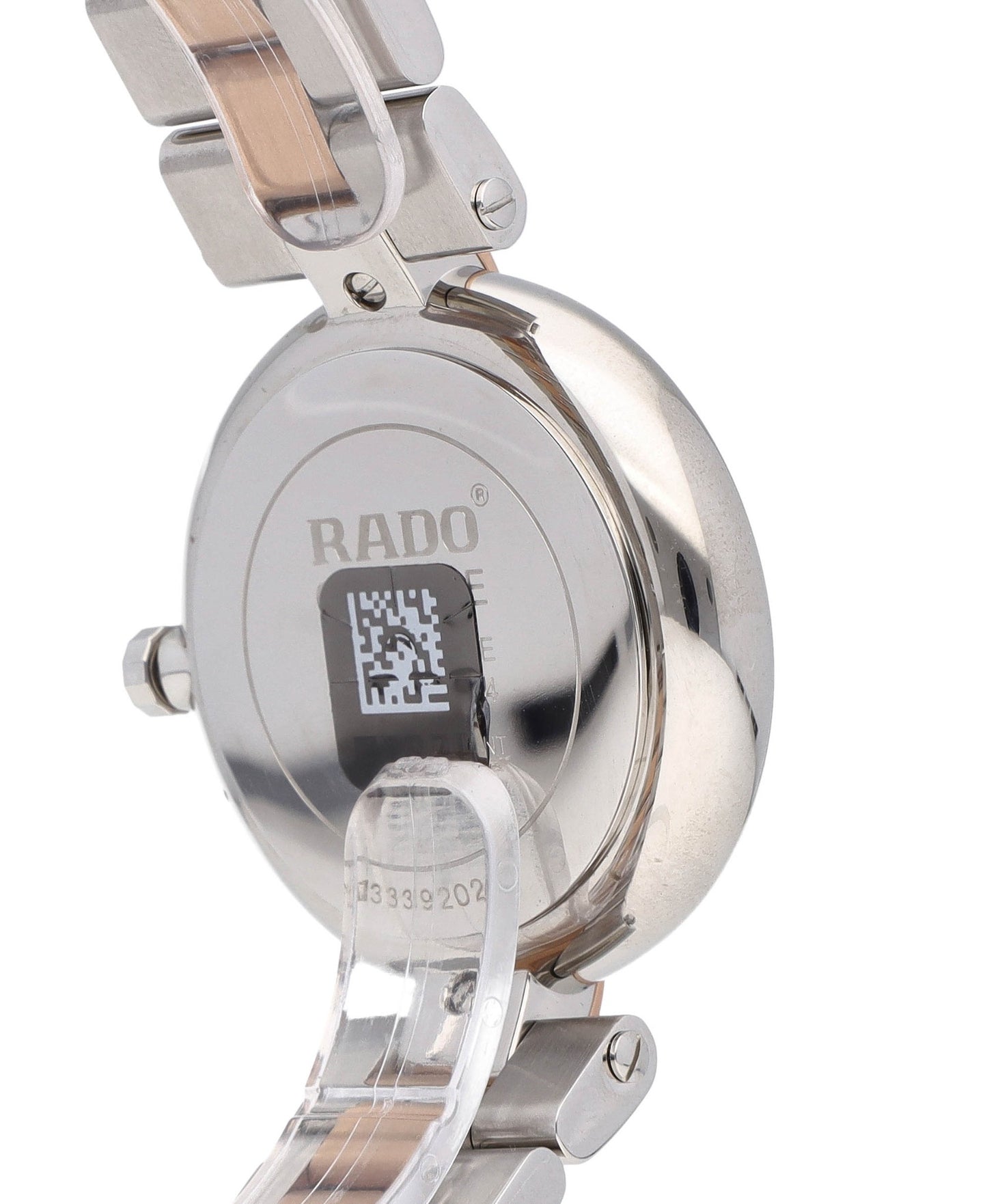 Rado Jubile 36mm Two-Tone White Diamond Dial Quartz Ladies Watch R22852713