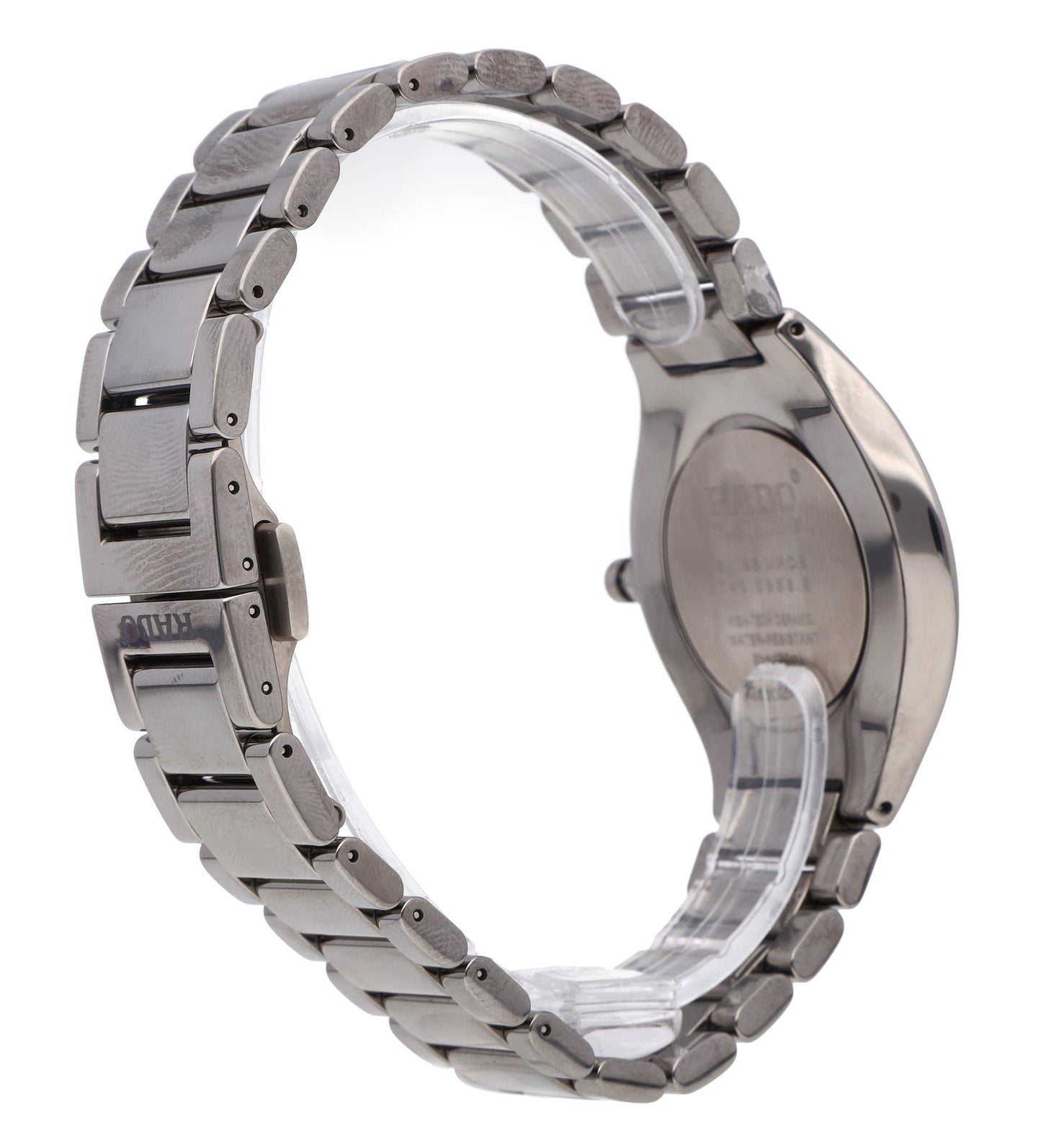 Rado True Thinline 30mm Quartz Black Dial Ceramic Ladies Watch R27956152