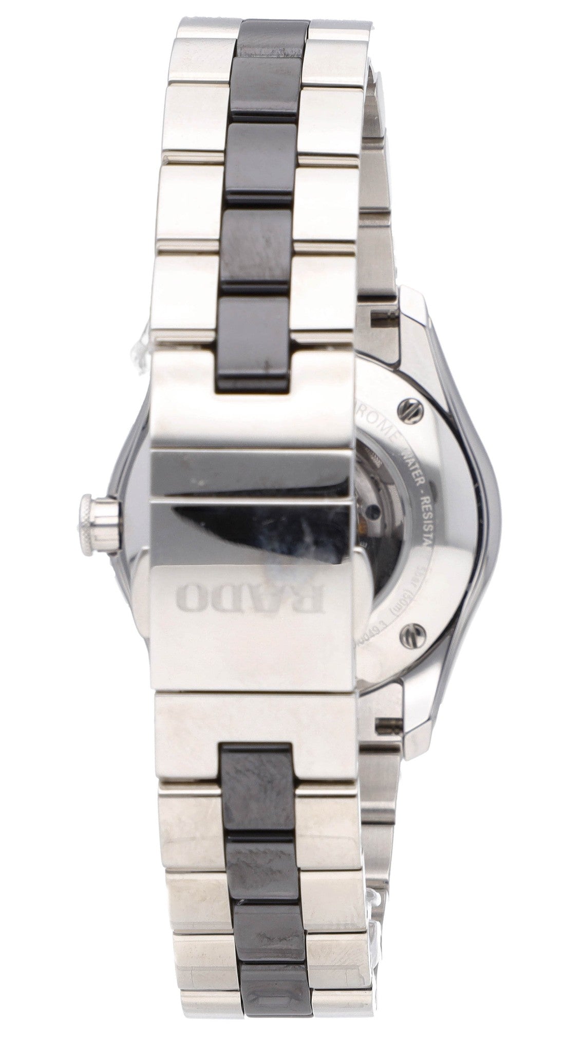Rado Hyperchrome 31mm Automatic Two-Tone Black Dial Ladies Watch R32049152