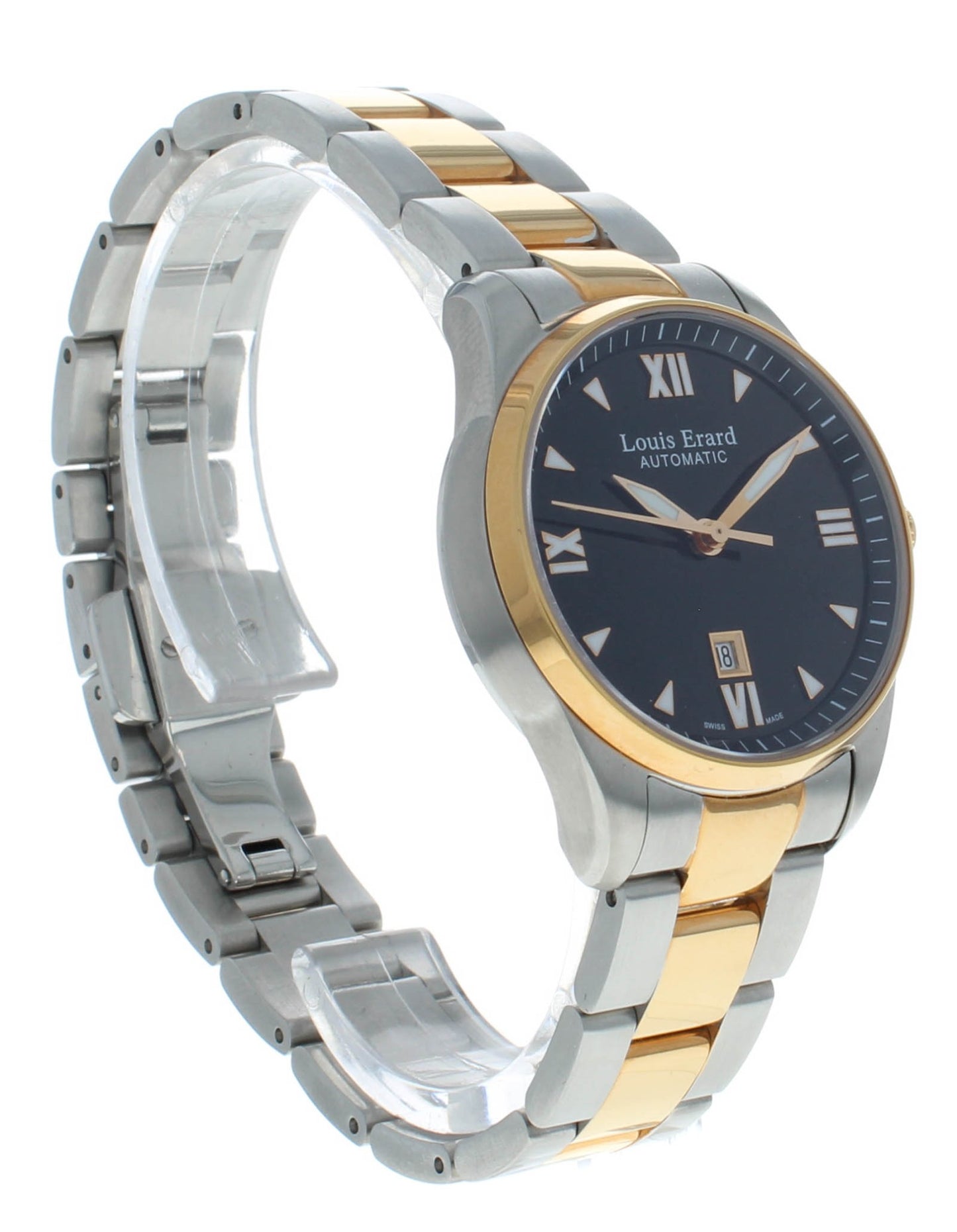 Louis Erard Heritage Two-Tone Steel 30mm Ladies Automatic Watch 20100AB22.BMA20