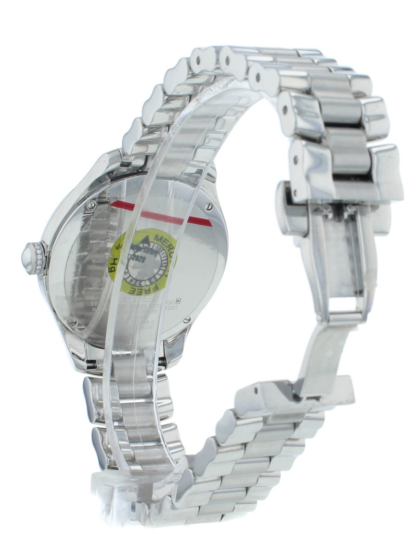 Ebel Onde Quartz 36mm White MOP Dial Stainless Steel Ladies Watch 1216104