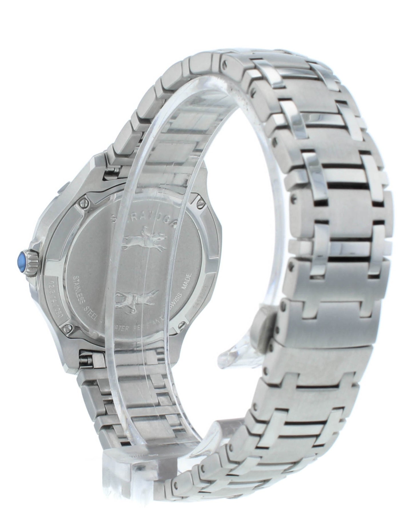 Concord Saratoga Stainless Steel 32mm White MOP Dial Quartz Ladies Watch 320162