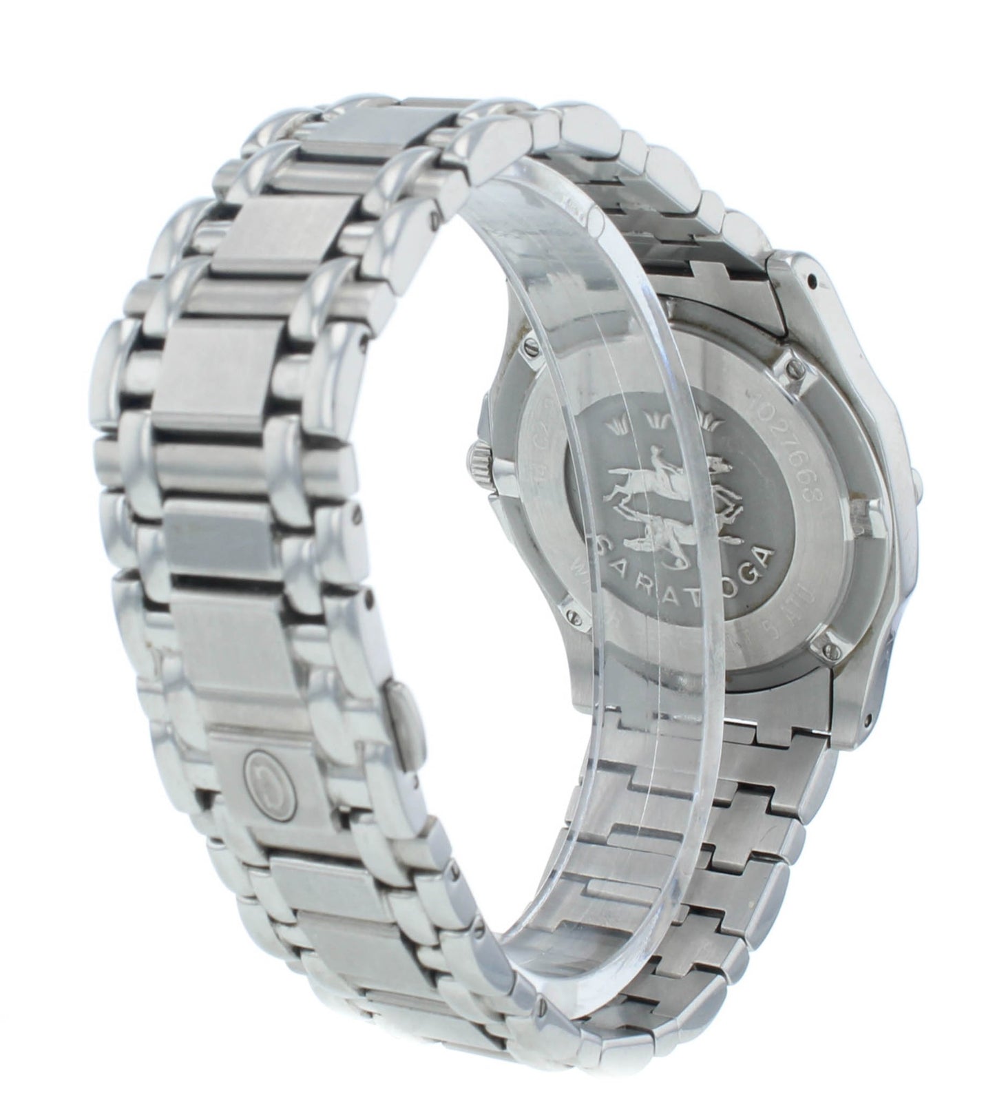 Pre-Owned Concord Saratoga SL Steel 34mm Silver Dial Quartz Ladies Watch