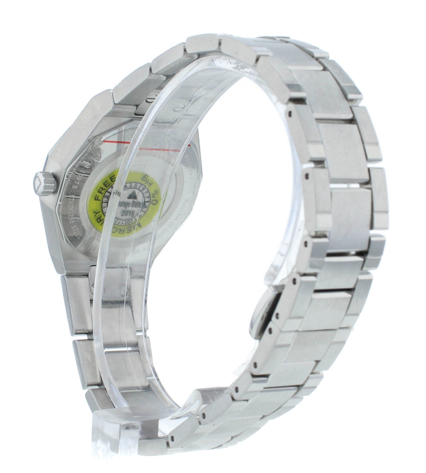 Concord Mariner Stainless Steel 30mm Diamond Bezel Quartz Ladies Watch 320274