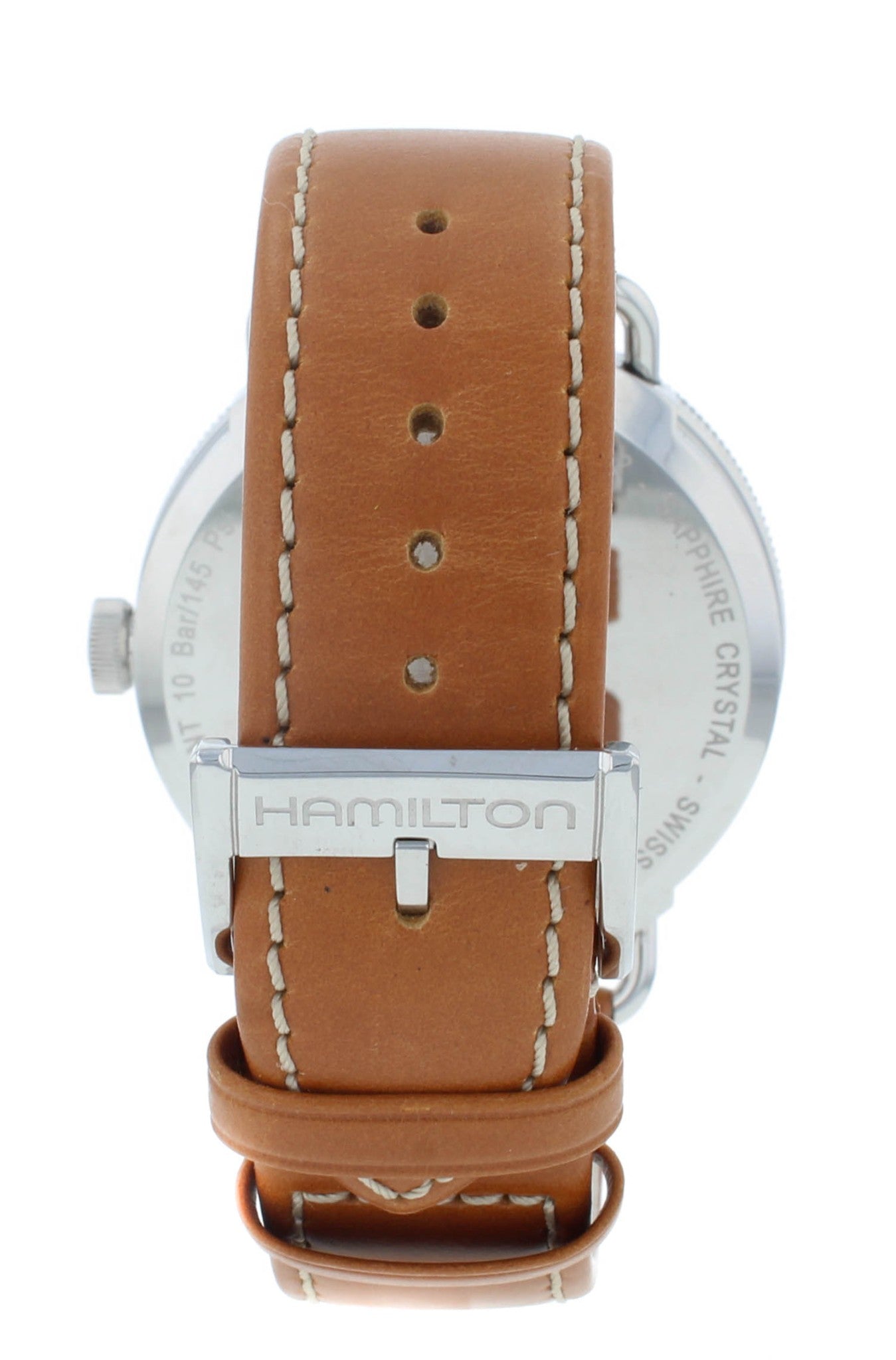 Hamilton Khaki Navy Pioneer Mechanical 46mm White Dial Men's Watch H78719553
