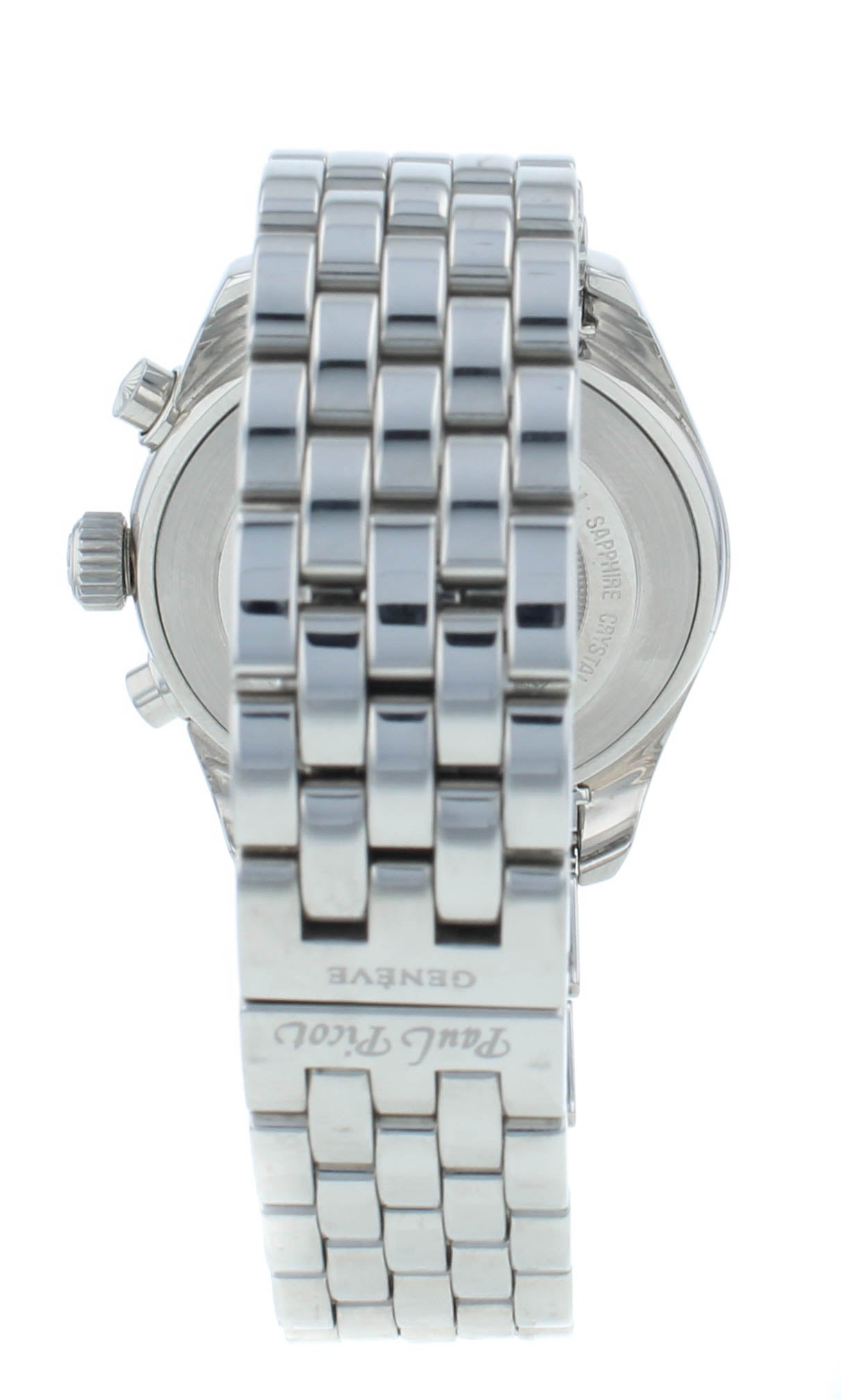 Paul Picot Minichron 36mm Chronograph White Dial Automatic Men's Watch 4032