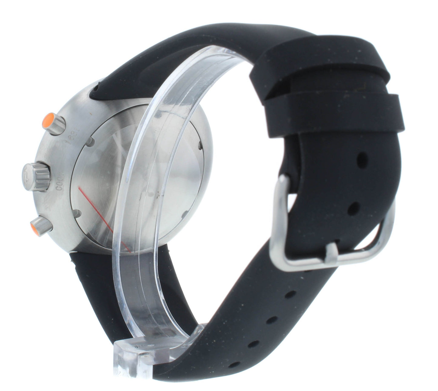 Ikepod Chronopod Quartz 44mm Blue Dial Stainless Steel Men's Watch C006-SI-LB