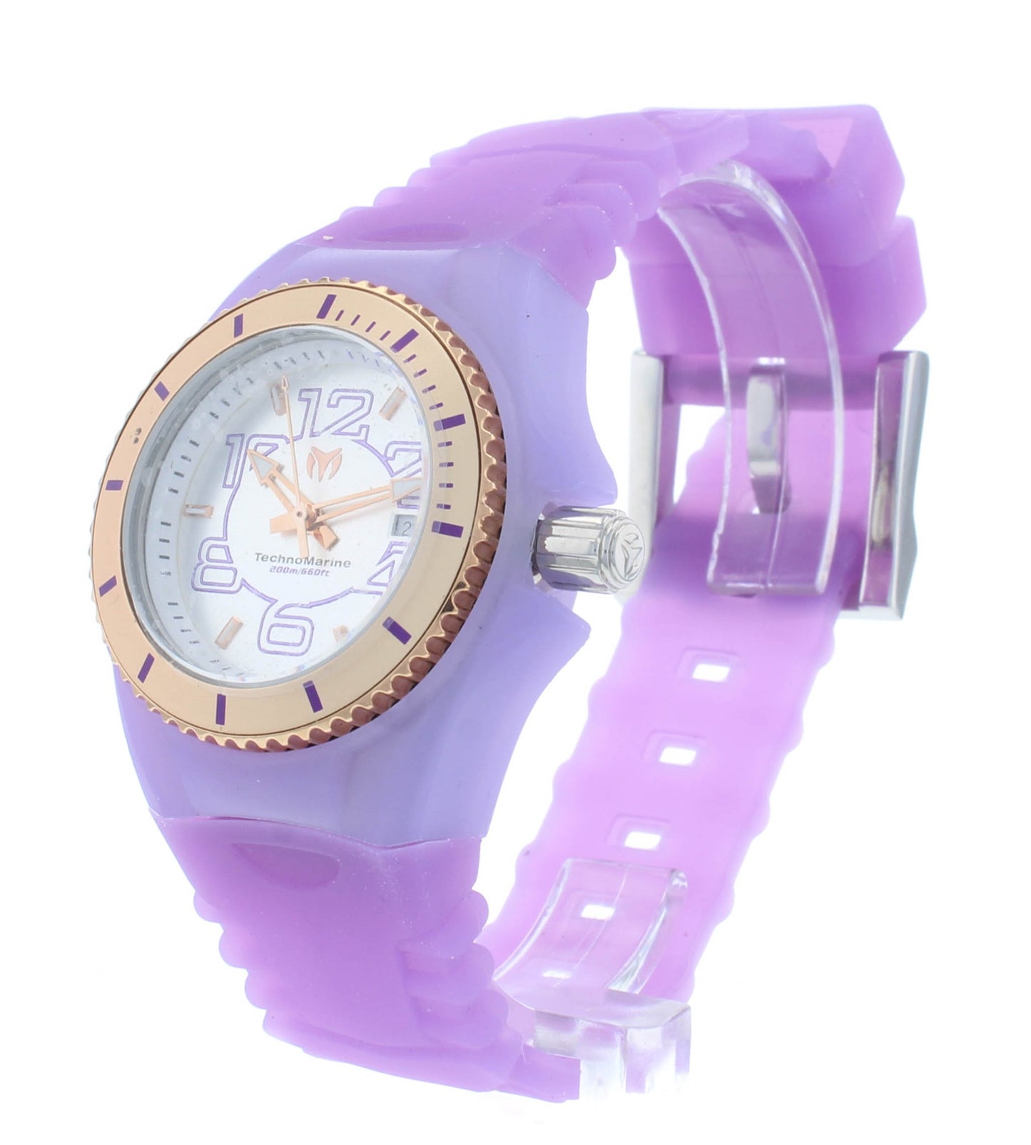 TechnoMarine Cruise Jellyfish Silver Dial 34mm Quartz Ladies Watch TM115138