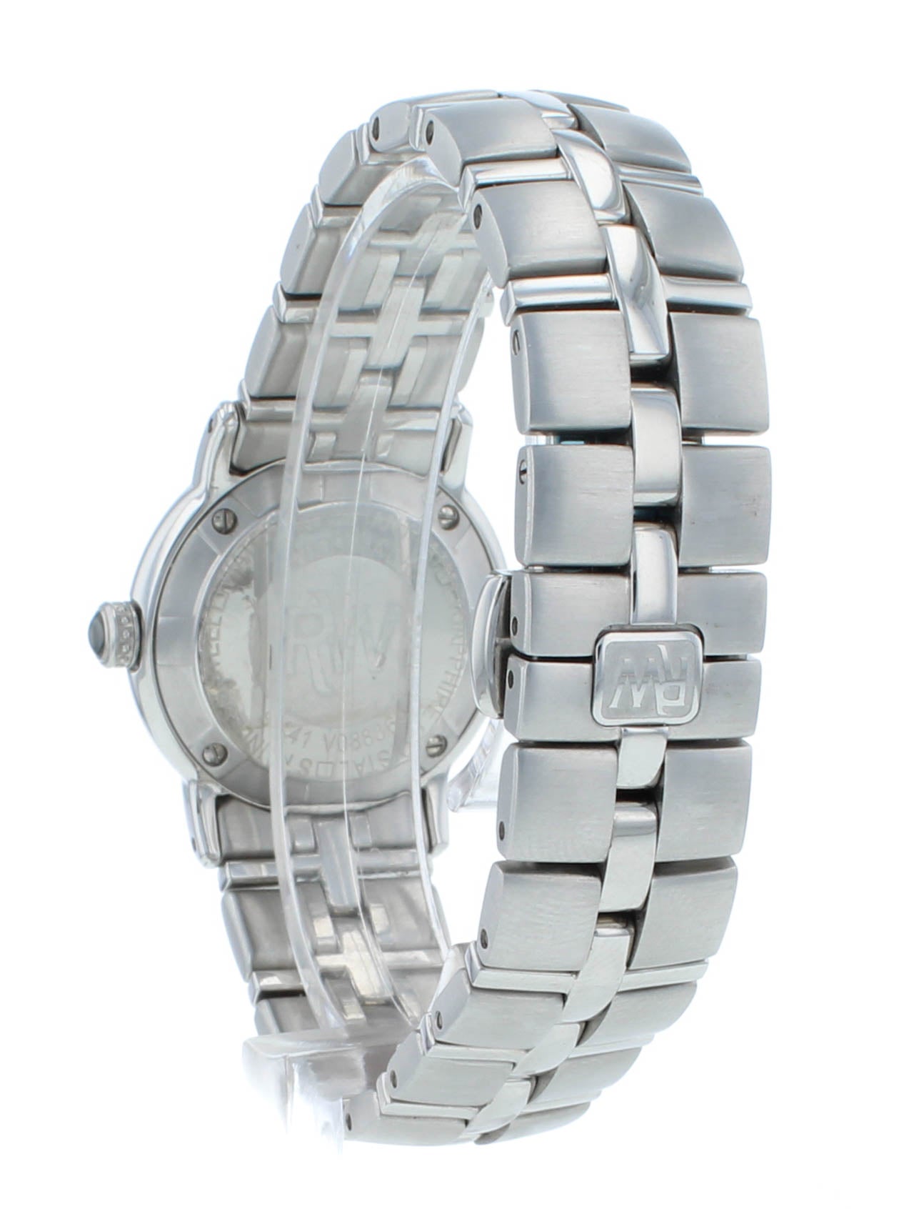 Raymond Weil Parsifal 27mm White Dial Quartz Diamond Ladies Watch 9441-ST-97081