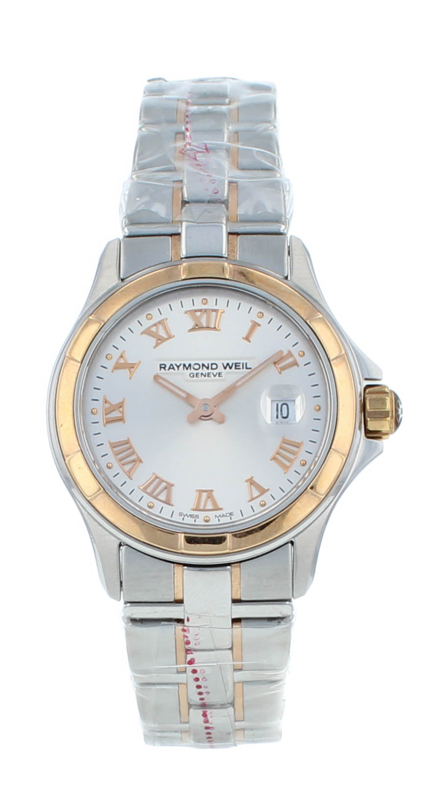 Raymond Weil Parsifal 28mm Silver Dial Steel Quartz Ladies Watch 9460-SG5-00658