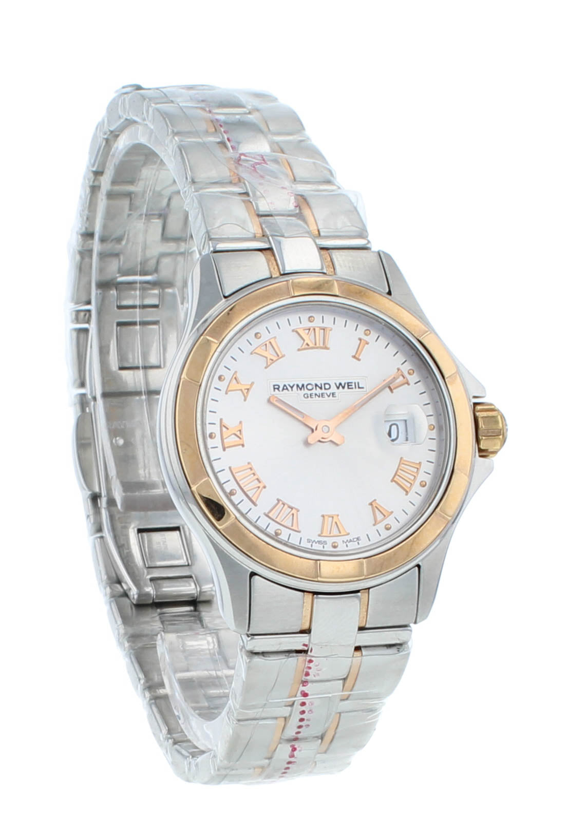 Raymond Weil Parsifal 28mm Silver Dial Steel Quartz Ladies Watch 9460-SG5-00658
