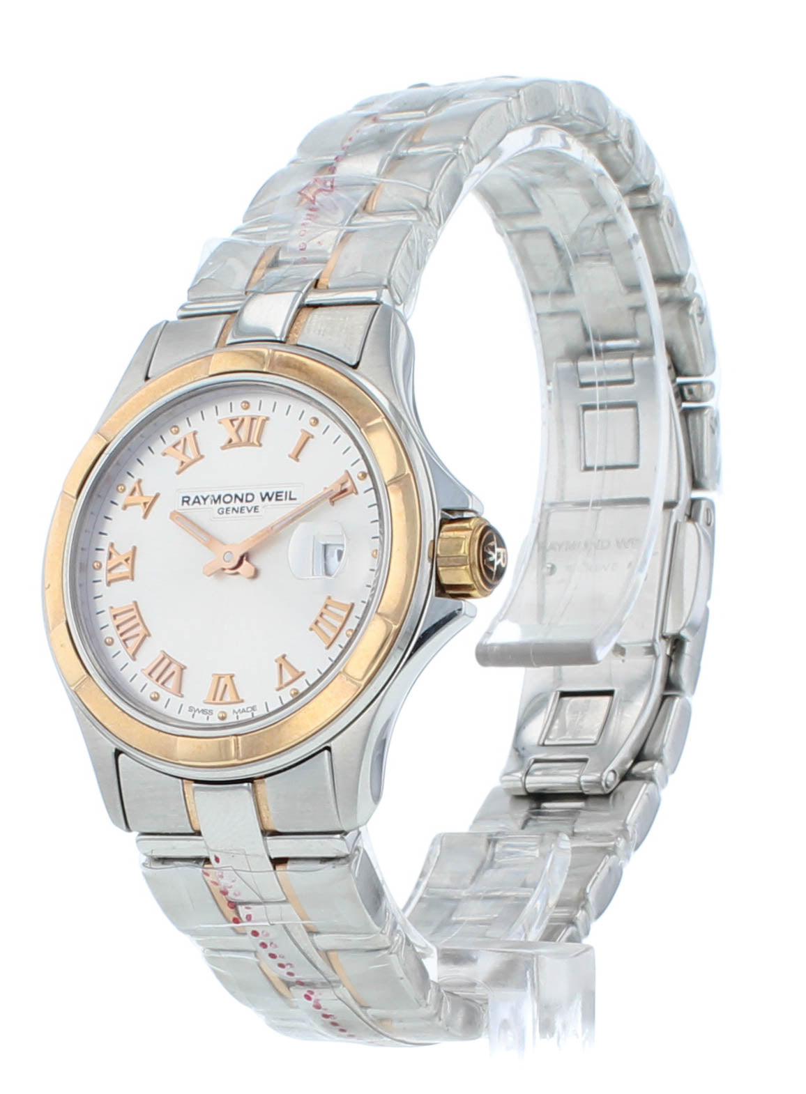 Raymond Weil Parsifal 28mm Silver Dial Steel Quartz Ladies Watch 9460-SG5-00658
