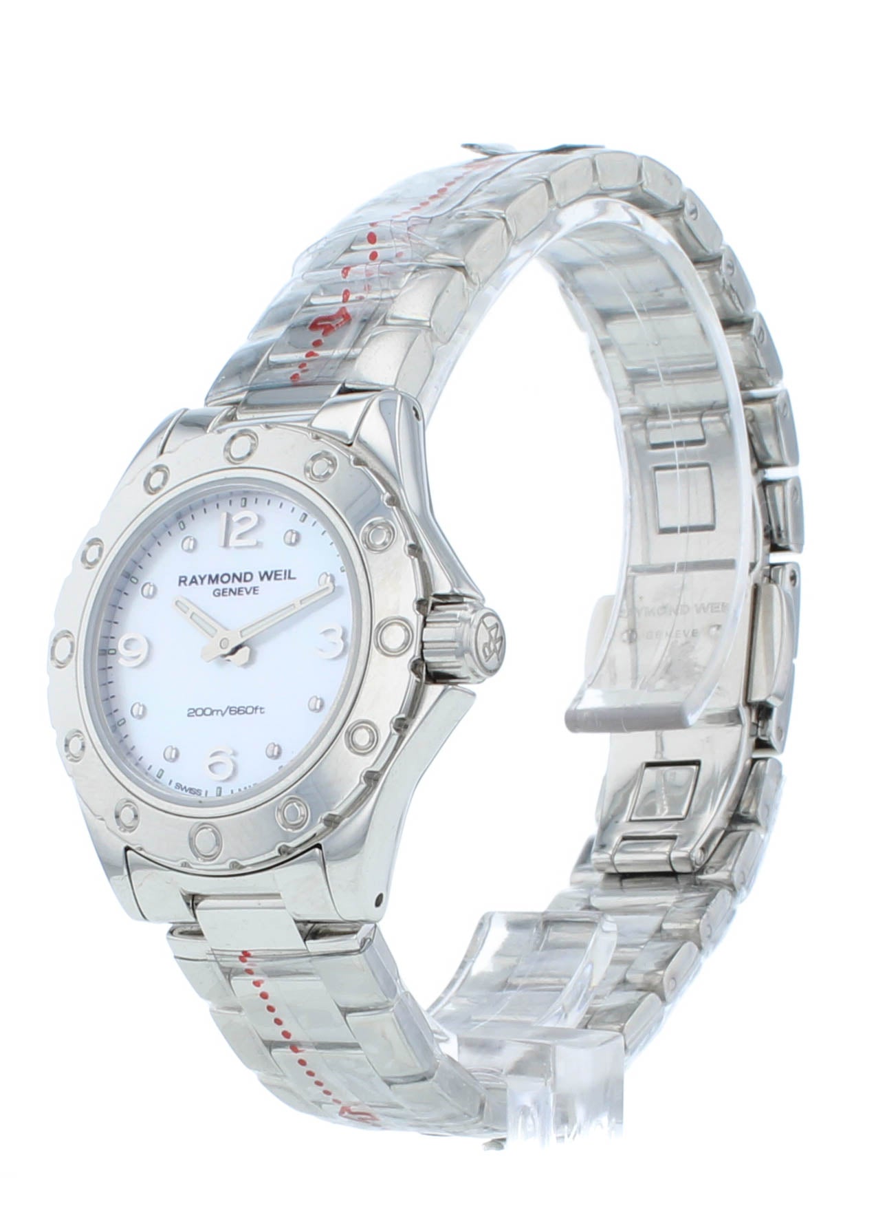 Raymond Weil Spirit 29mm Quartz White MOP Dial Steel Ladies Watch 3170-ST-05915