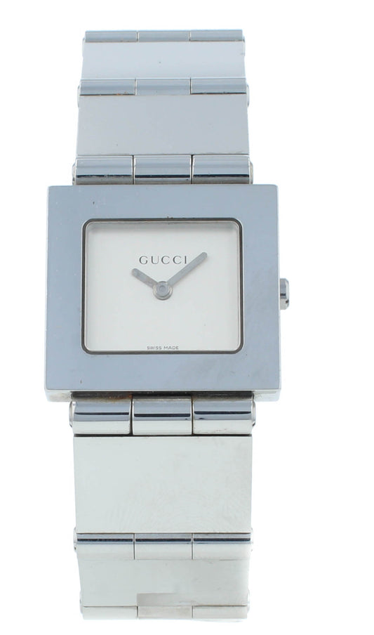 Gucci White Dial Stainless Steel 31mm Quartz Watch 600J-0005926