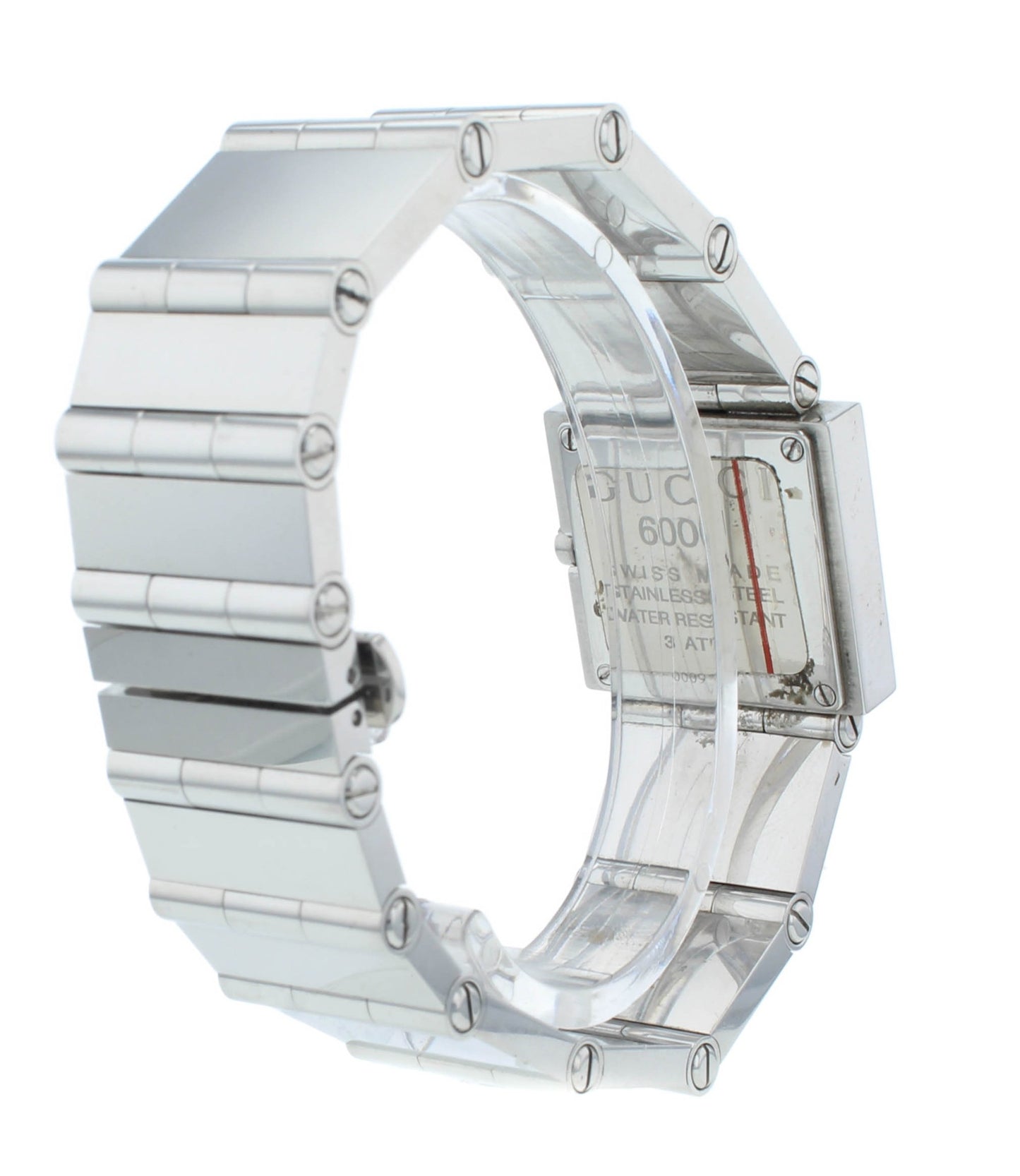 Gucci White Dial Stainless Steel 31mm Quartz Watch 600J-0005926