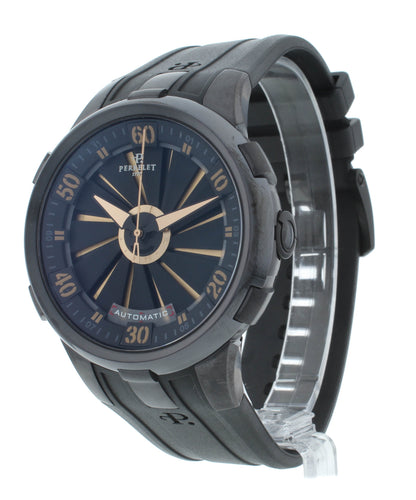 Perrelet Turbine XL Black Dial 48mm Automatic Men’s Watch A4053/1