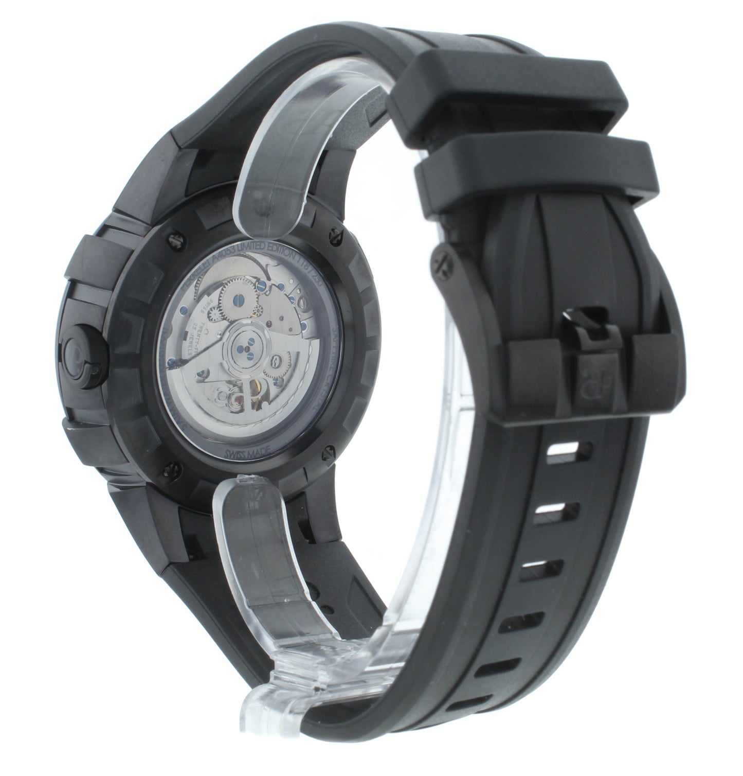 Perrelet Turbine XL Black Dial 48mm Automatic Men’s Watch A4053/1